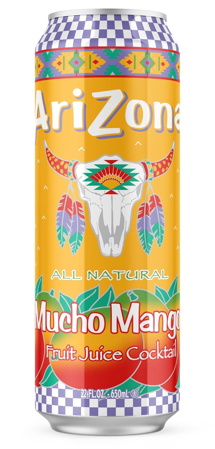AriZona Mucho Mango Fruit Juice Drink - 22 Fl Oz Big Can