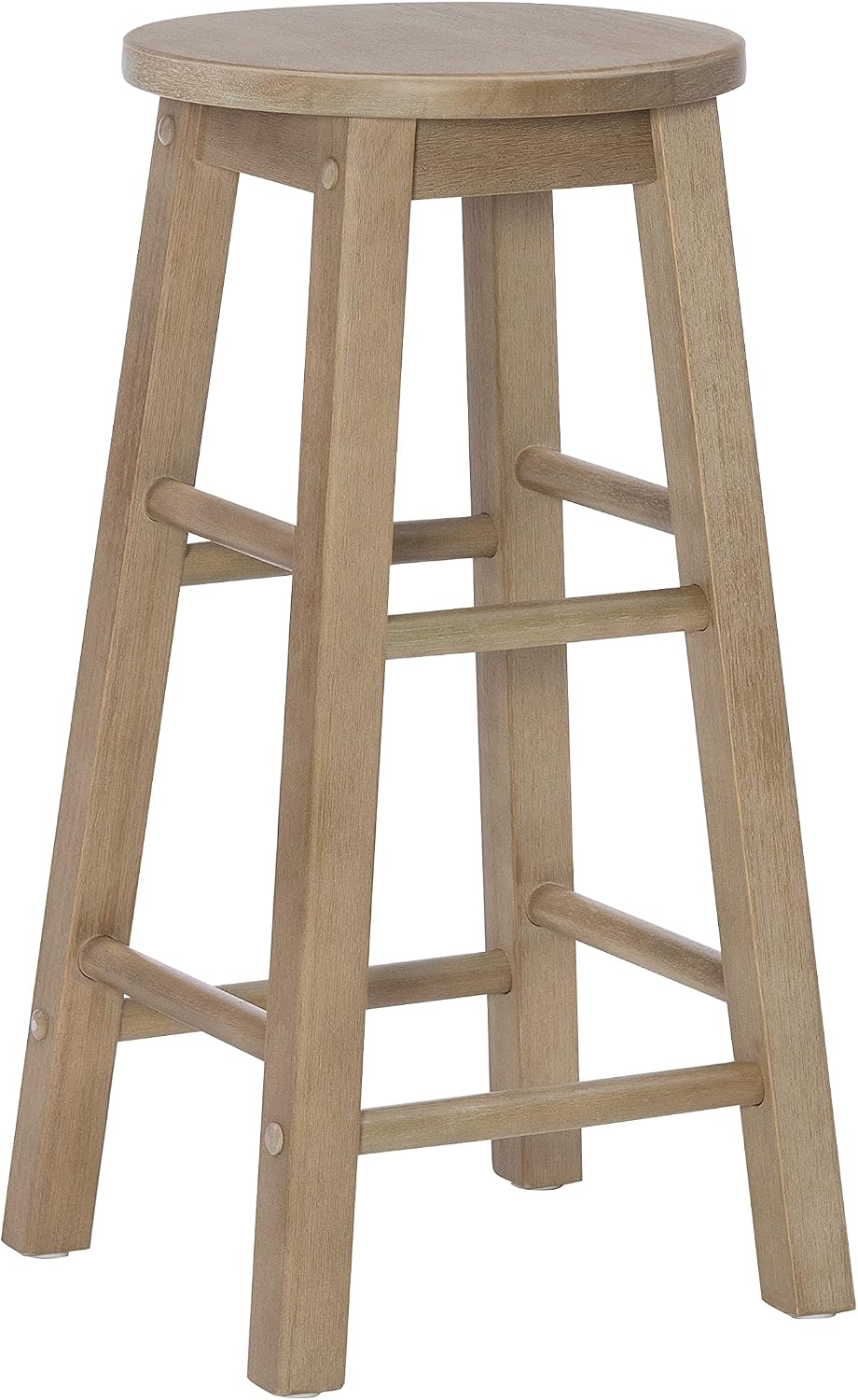 Linon 29-Inch Barstool With Round Seat