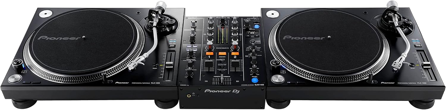 Pioneer DJ DJM-450 2-Channel DJ Mixer, Beat FX, DVS, rekordbox