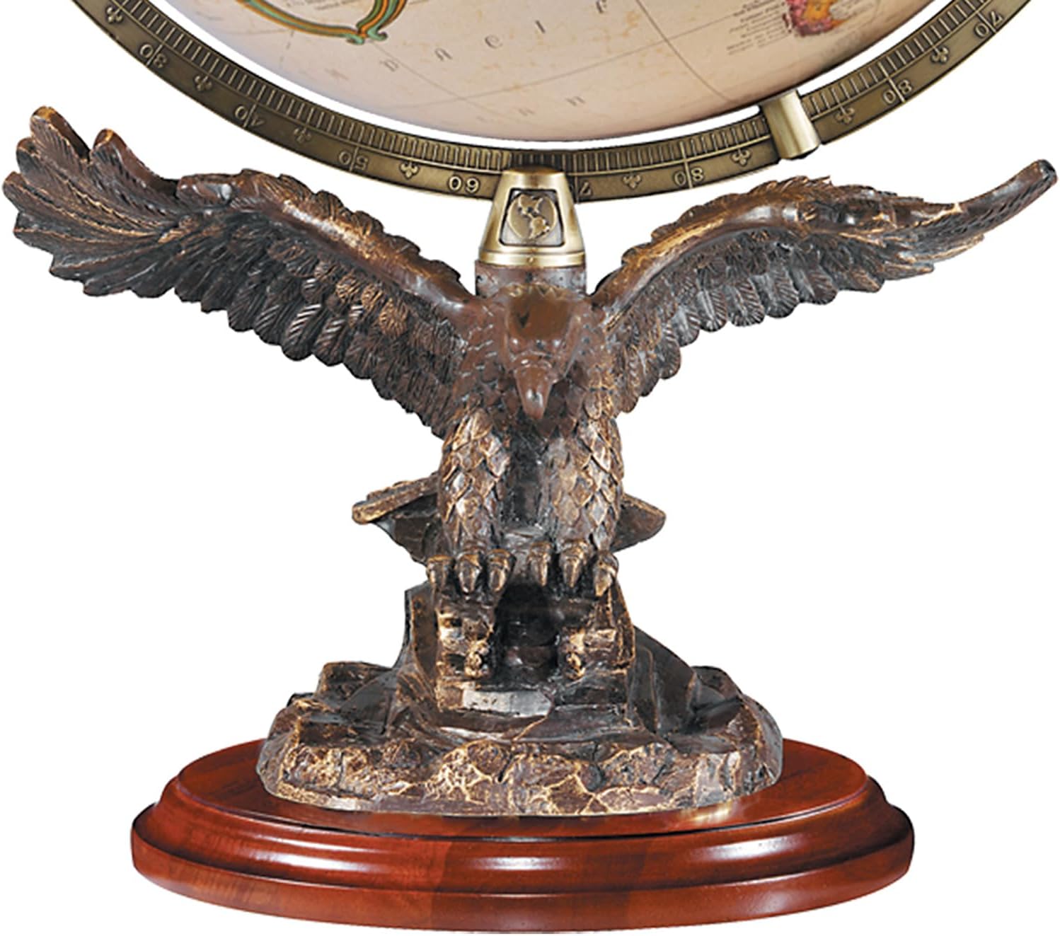 Replogle Globes 31638 Antique Ocean 12" Freedom Globe, Off-White, Small