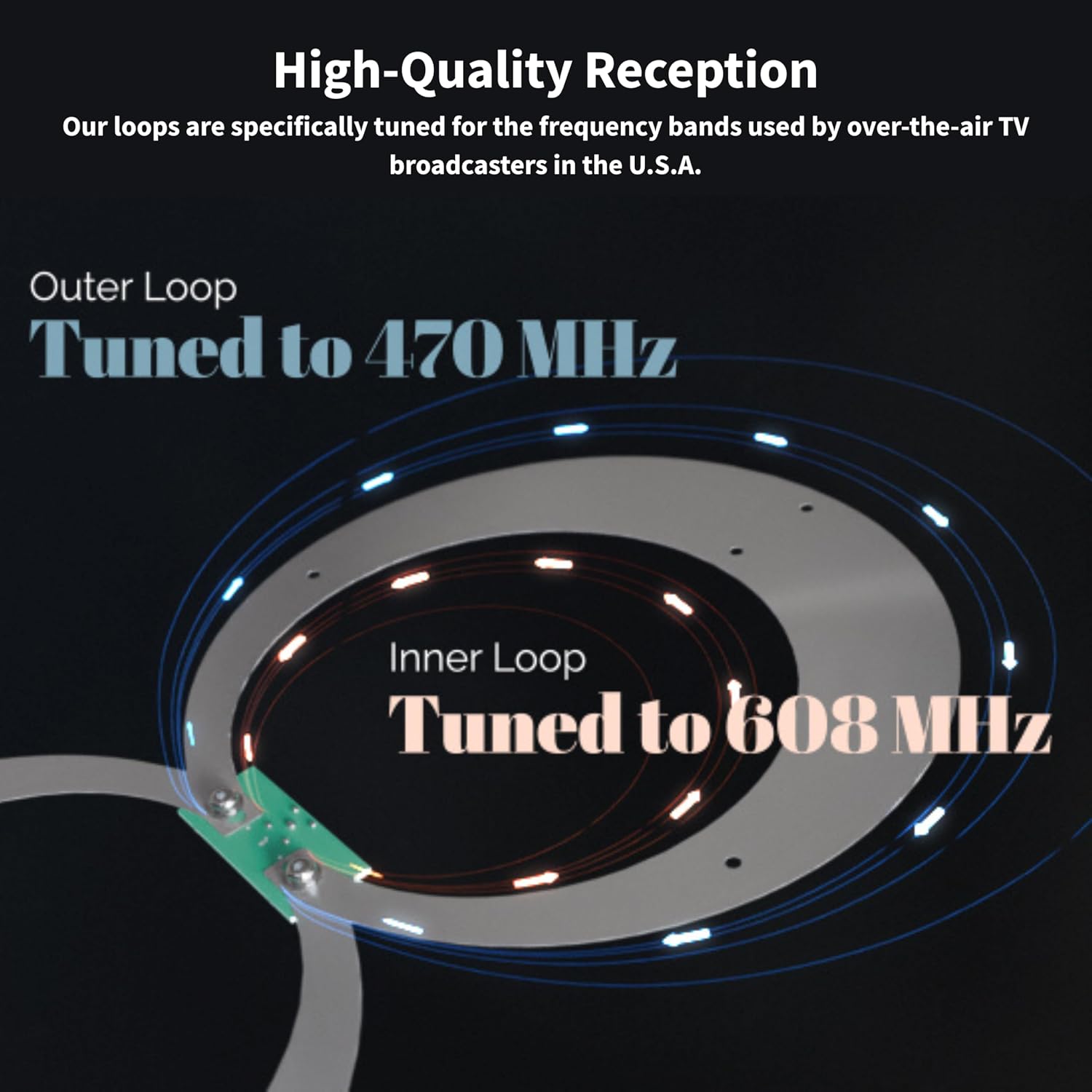 Antennas Direct ClearStream 5 Hi-VHF Outdoor TV Antenna, Multi-Directional, 65+ Mile Range, 4K 8K UHD