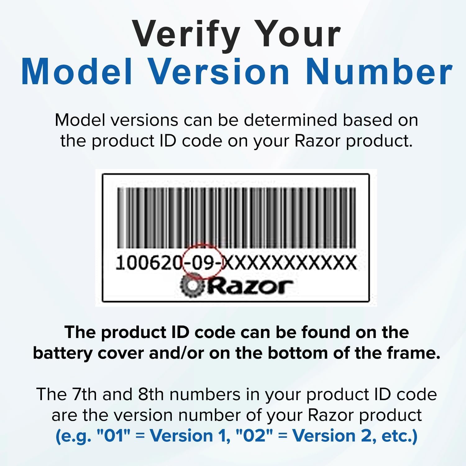 AlveyTech Premium 24 Volt Battery Pack for The Razor MX350 Dirt Rocket Bike (7 Ah Standard Range, Versions 33+) - Replacement Set of 2 Rechargeable AGM Batteries with Wiring Harness