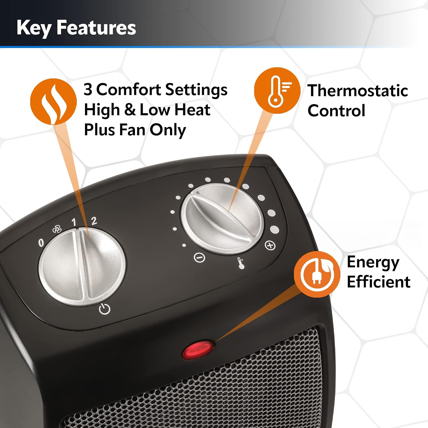Lasko Oscillating Digital Ceramic Tower Space Heater - 29” - 5586 - Black | Built-In Handle, For Large Rooms, Cool Touch Housing, Overheat Protection Adjustable Thermostat, Timer, Remote, 1500W