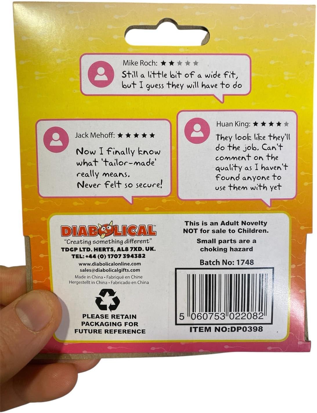 Small Pecker Condoms Adult Novelty Item