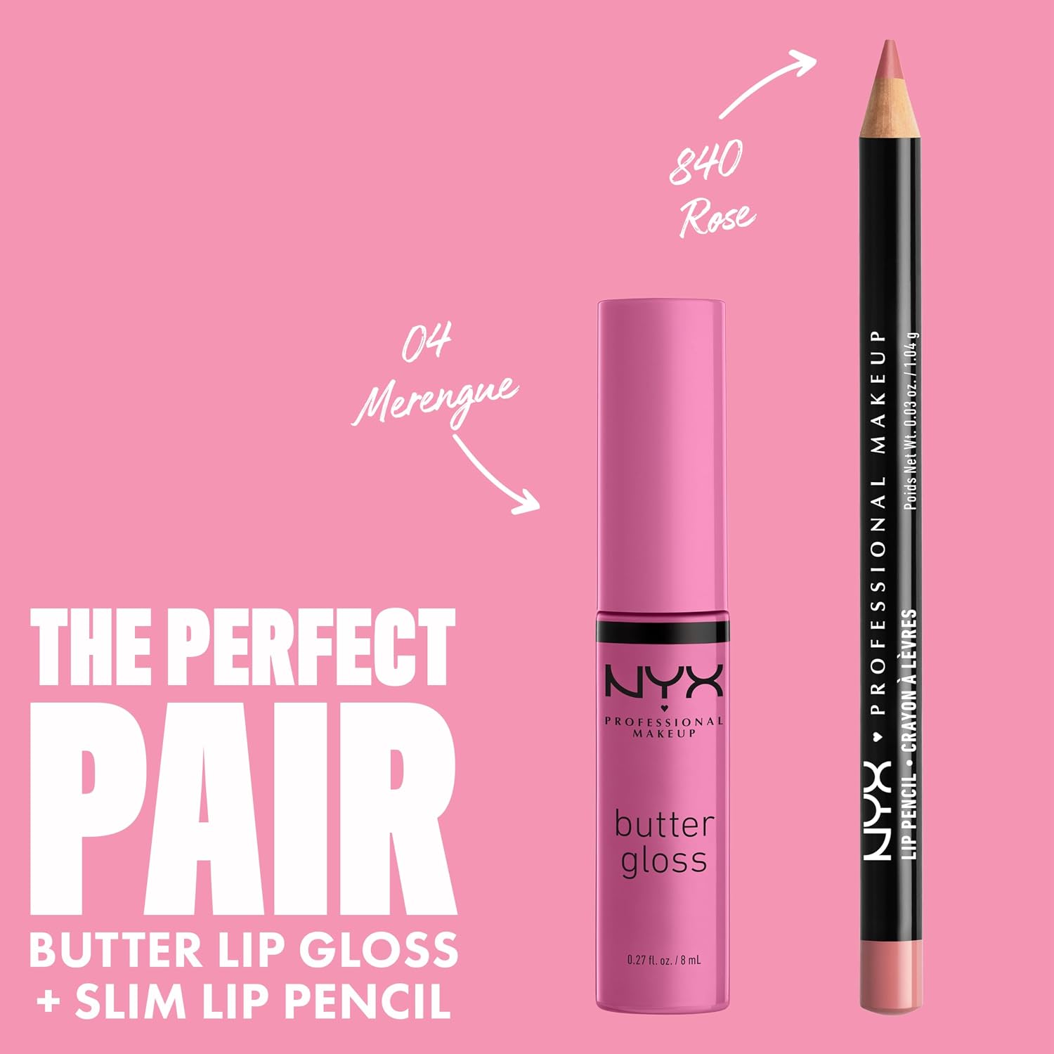 NYX PROFESSIONAL MAKEUP Butter Gloss, Non-Sticky Lip Gloss - Praline (Deep Nude)