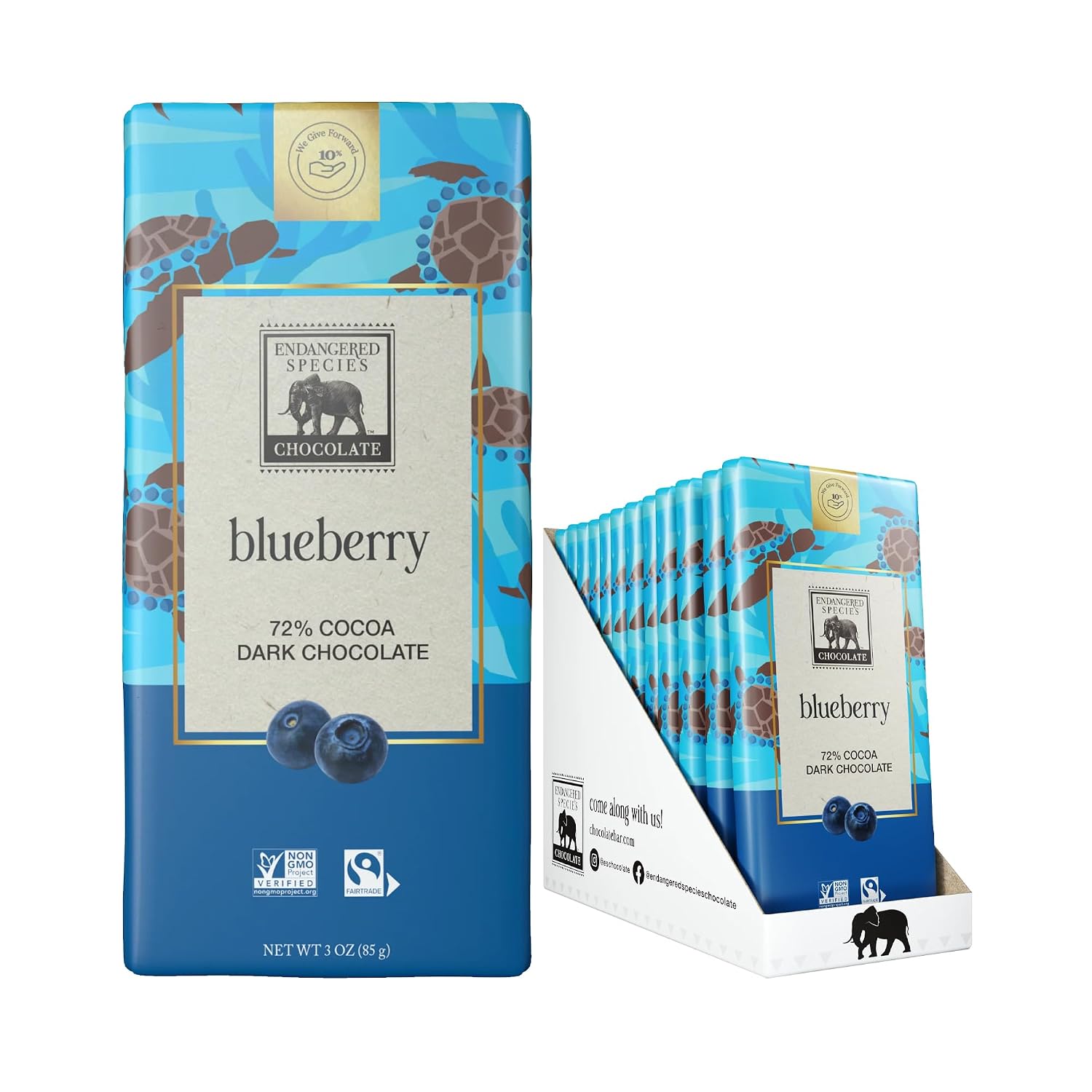 Dark Chocolate with Caramel & Sea Salt (60% cocoa) | Rich 60% dark chocolate with caramel and sea salt for a perfect balance of sweet, salty, and bold cocoa.