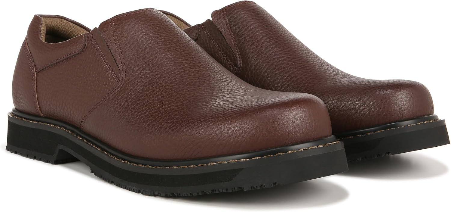 Dr. Scholl's Shoes Men's Winder II Slip Resistant Work Loafer