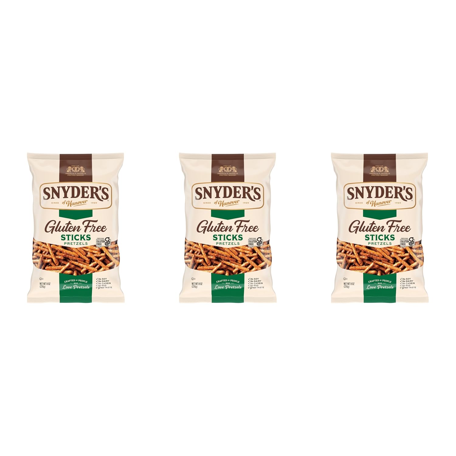 Snyder's of Hanover Gluten Free Mini Pretzels, 8 Oz 1 bag