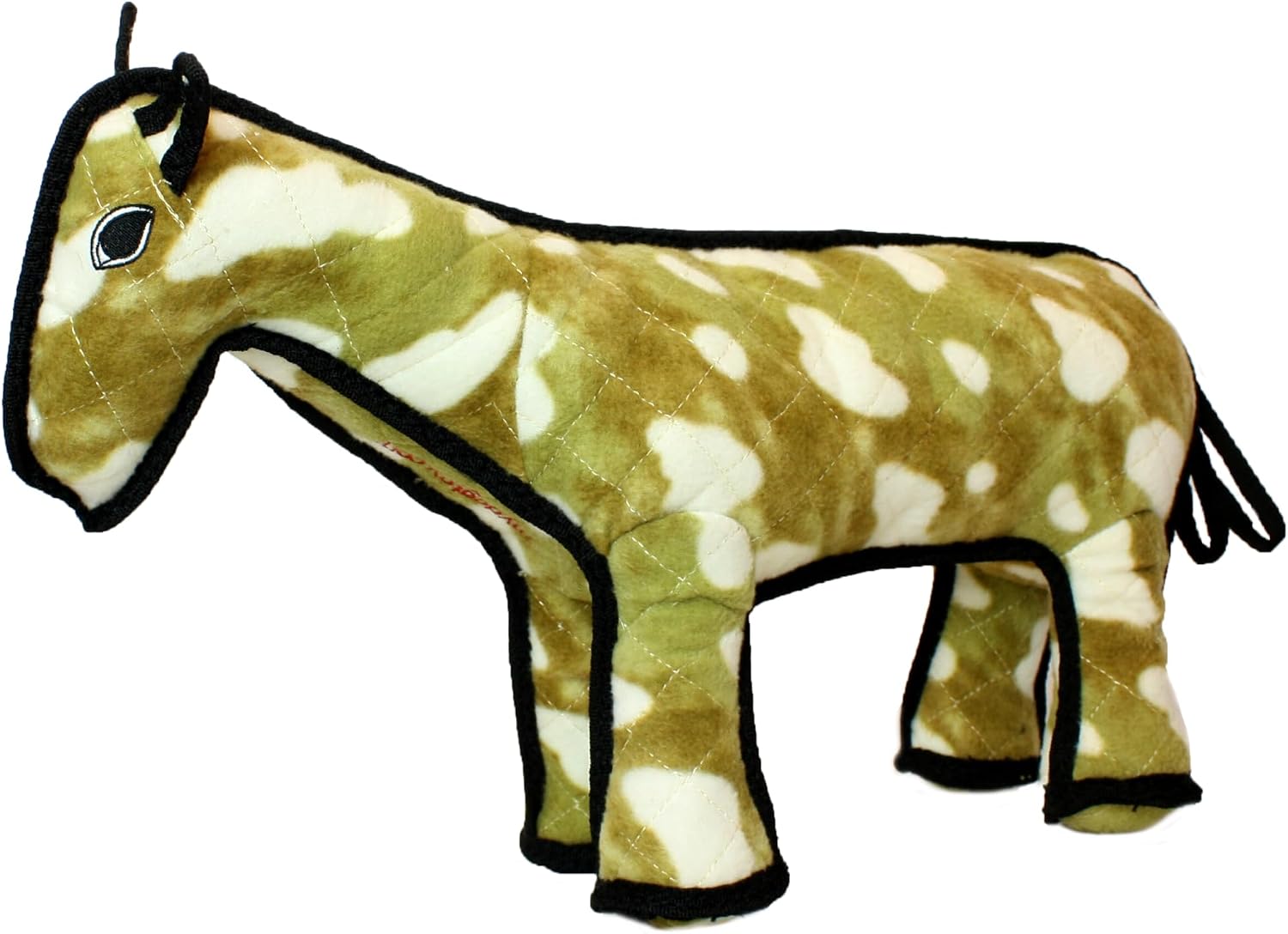 TUFFY® : Cow Dog Toy: Ultra Durable Plush Toy with Multiple Layers & Reinforced Seams, Washable and Floats, Original Construction