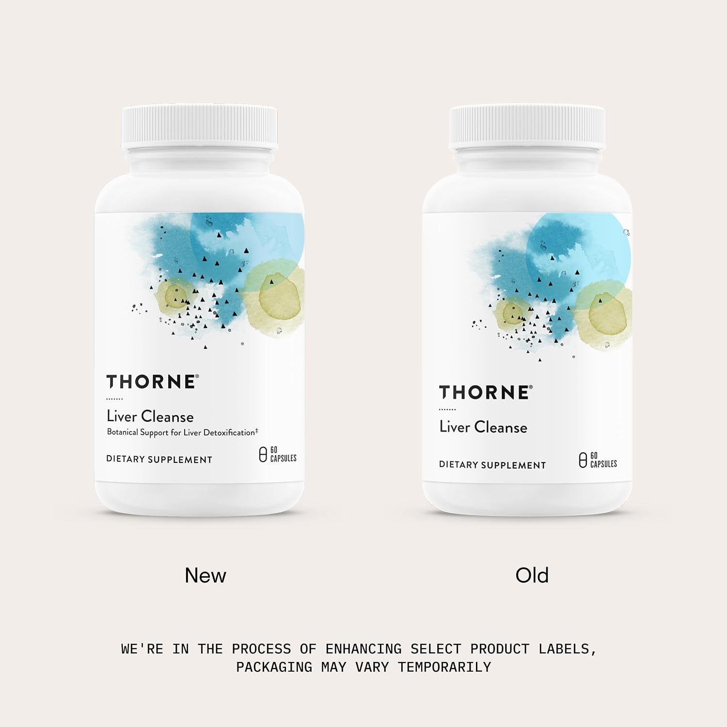 THORNE Liver Cleanse, Berberine HCl & Milk Thistle, 60 Capsules | Supports Liver’s Natural Detoxification Function & Bile Flow for Fat Digestion*