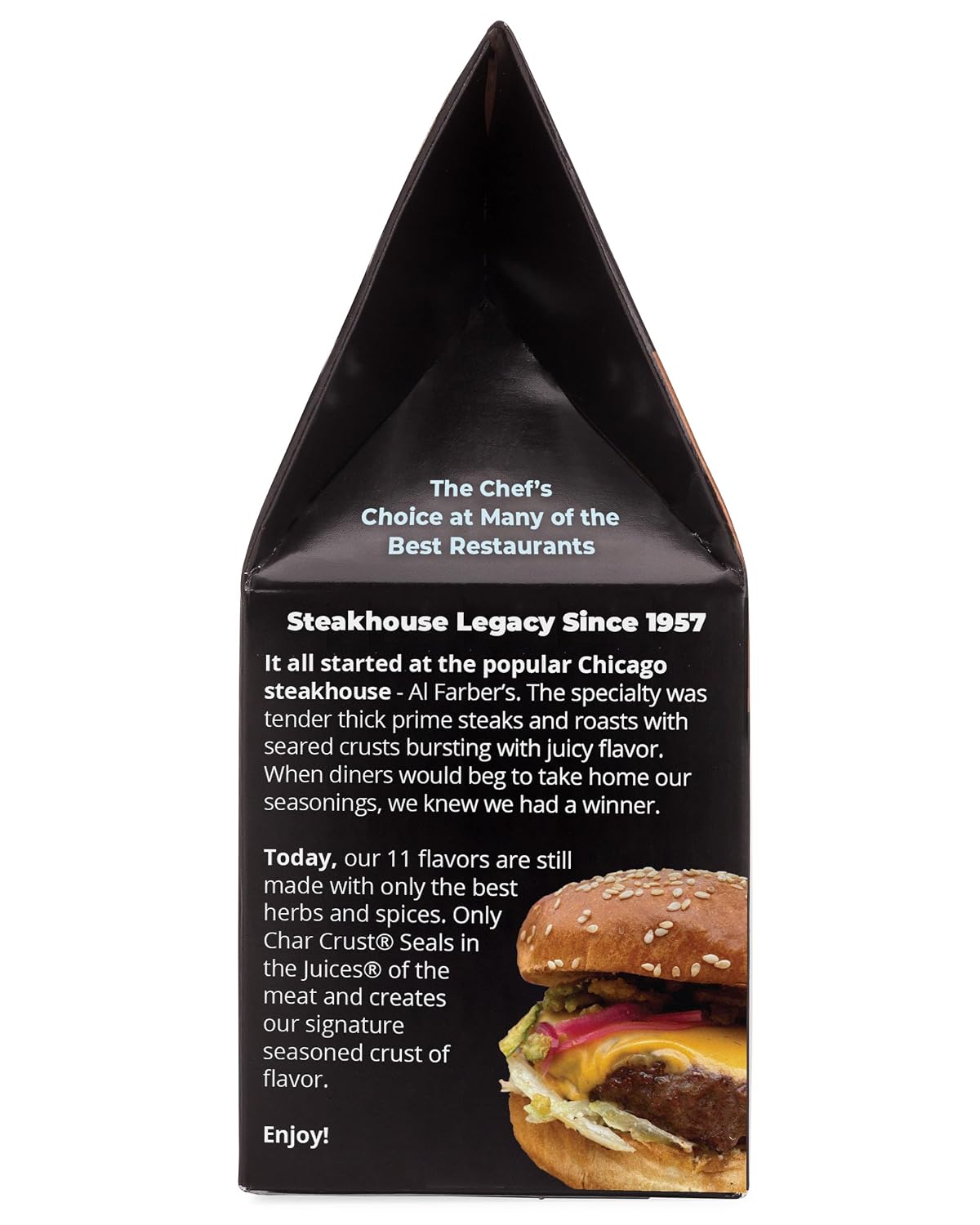 Char Crust Dry-Rub Seasonings Original Hickory Grilled | All-in-one seasonings | Perfect for Steaks, Burgers, Ribs, Tuna | Signature Crust that Seals in the Juices, 4 Ounce (Pack of 6)