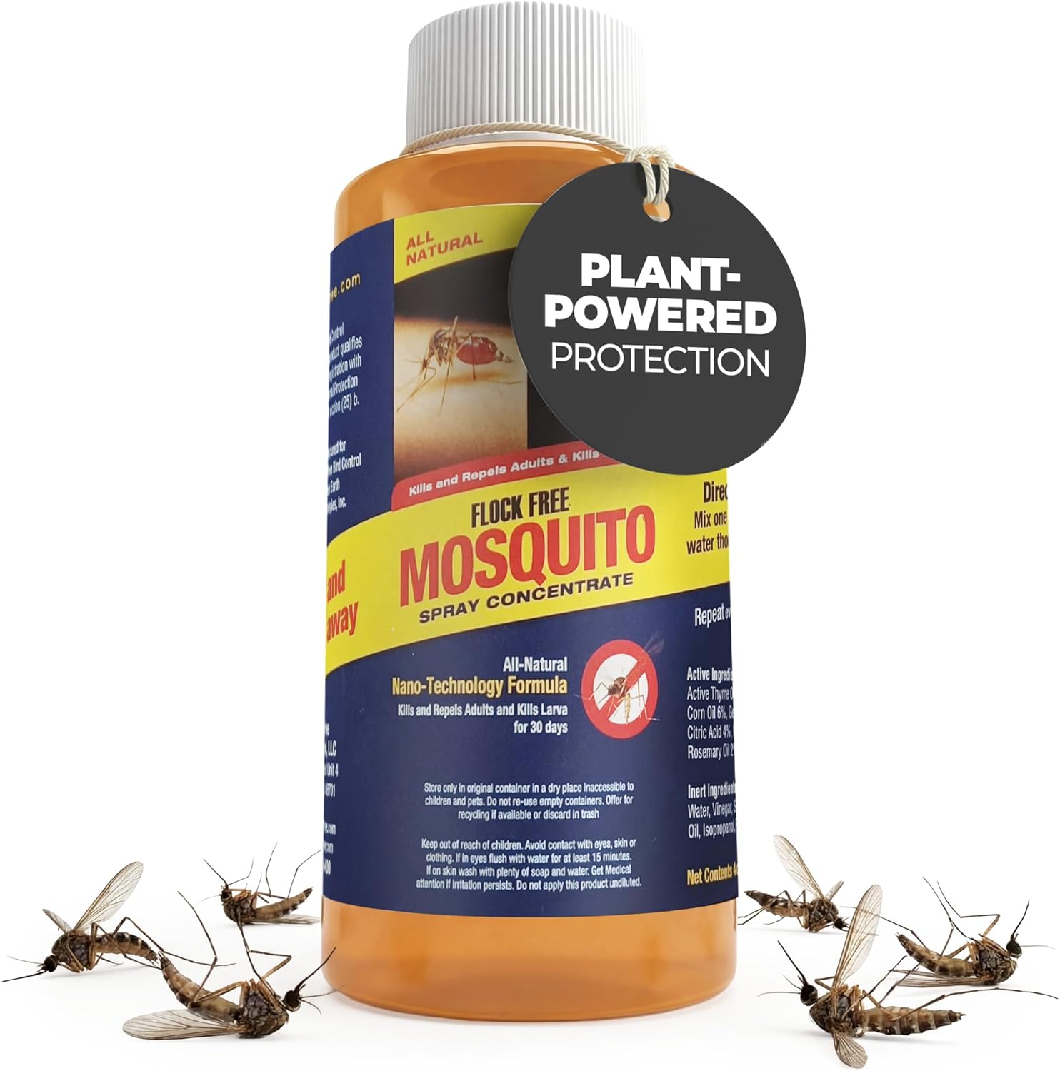 Mosquito Repellent Concentrate 4 fl oz – Makes 4 Gallons
