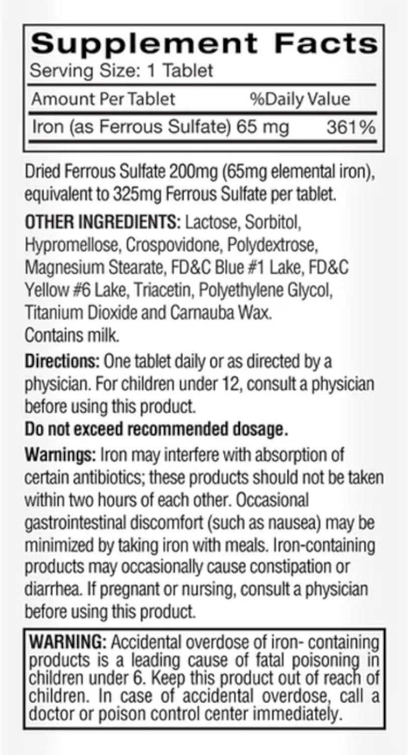 Feosol Original Vitamins, 120 Count (Pack of 2)