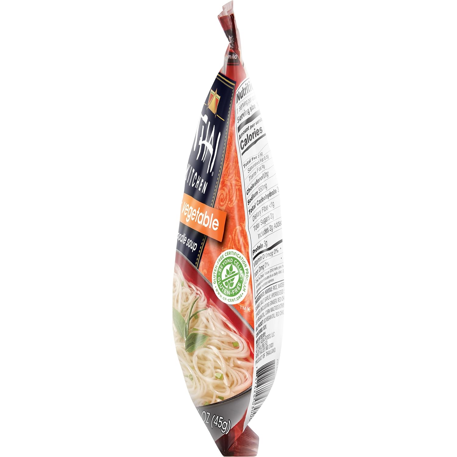Thai Kitchen Gluten Free Garlic & Vegetable Instant Rice Noodle Soup, 1.6 oz