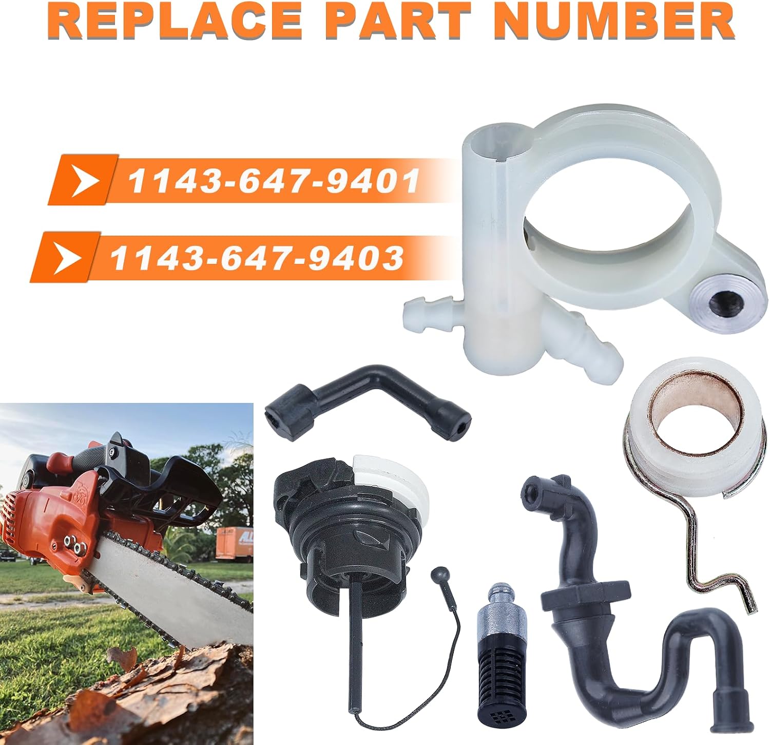 MS251 Oil Pump Oiler Worm Gear Kit for Stihl MS251 MS231 MS231C MS251C MS 231 251 Chainsaw Parts