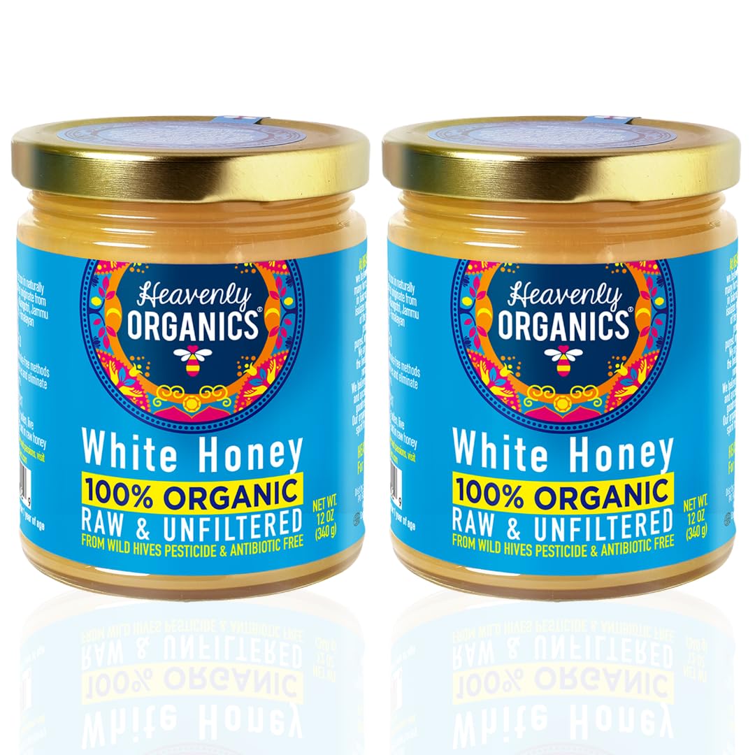 Heavenly Organics Organic Wild Forest Raw Neem Honey - 12 oz