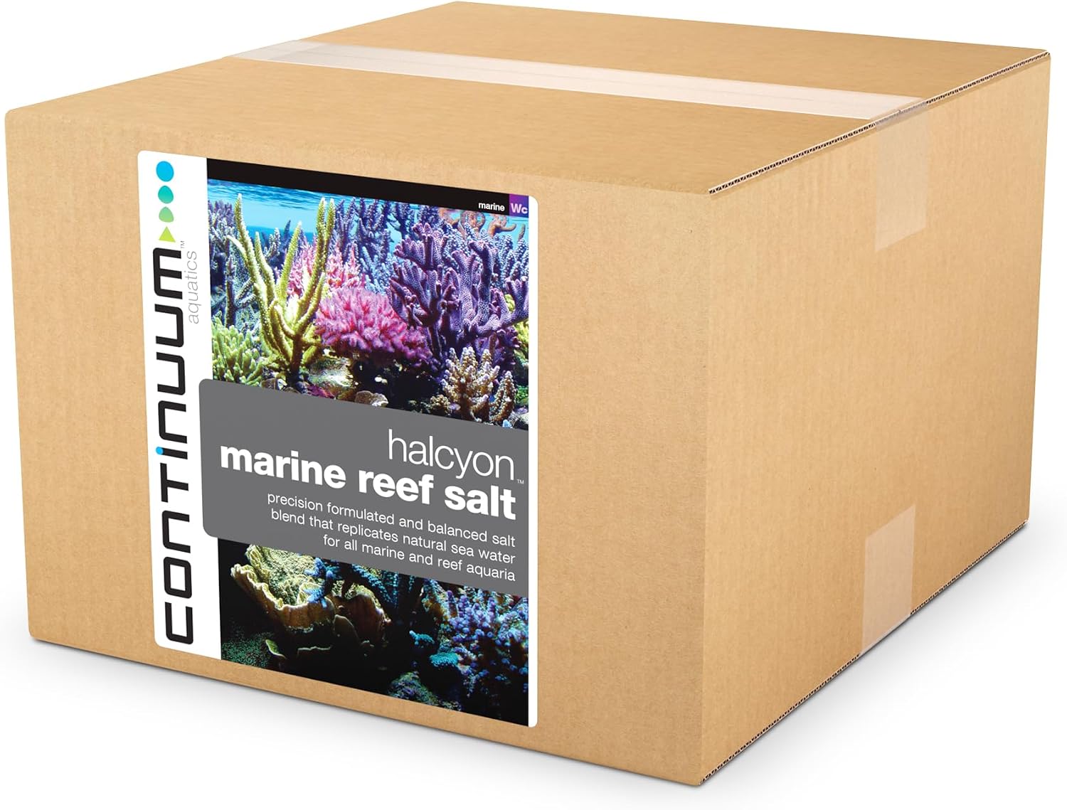 Continuum Aquatics Halcyon, Marine Reef Aquarium Salt Mix, 150 Gallons Box