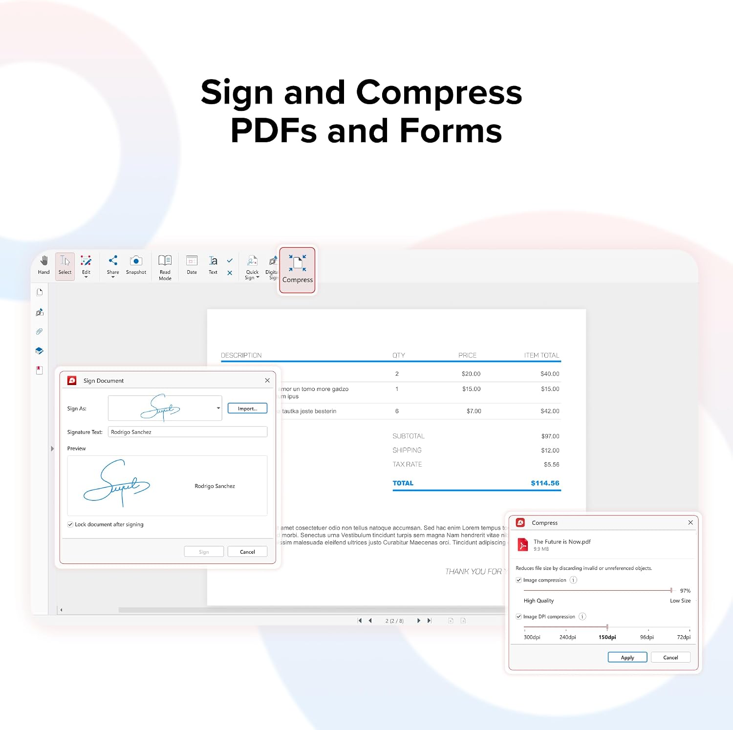 MobiPDF Lifetime - Professional PDF Editor for Windows | Edit, Sign & Convert PDFs | Best Adobe Acrobat Pro Alternative | Lifetime License