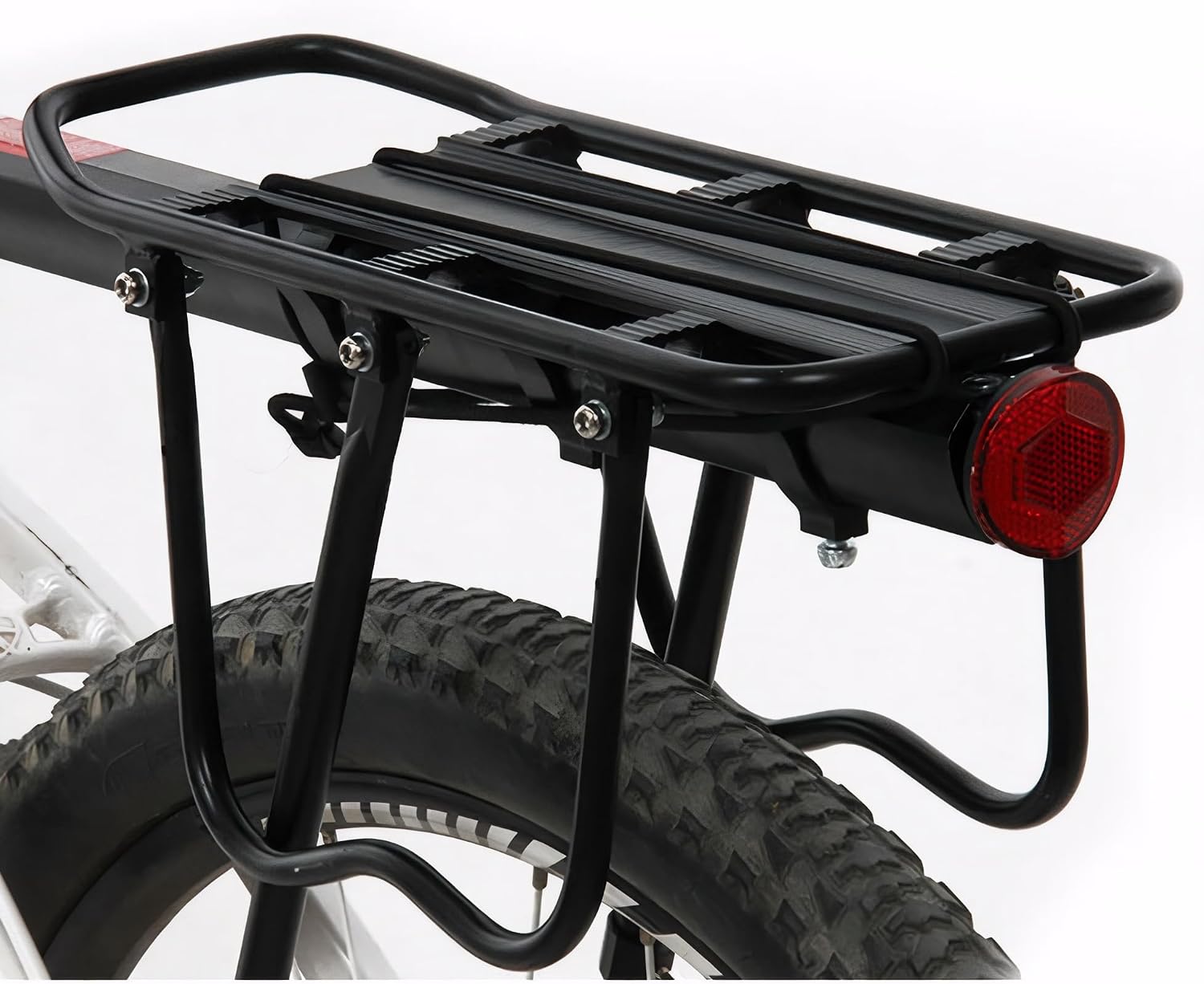 ThreeH Bicycle Rear Rack Adjustable Aluminum Alloy Bike Rack with Reflector | Adjustable, Aluminum Alloy, With Reflector, Quick-release