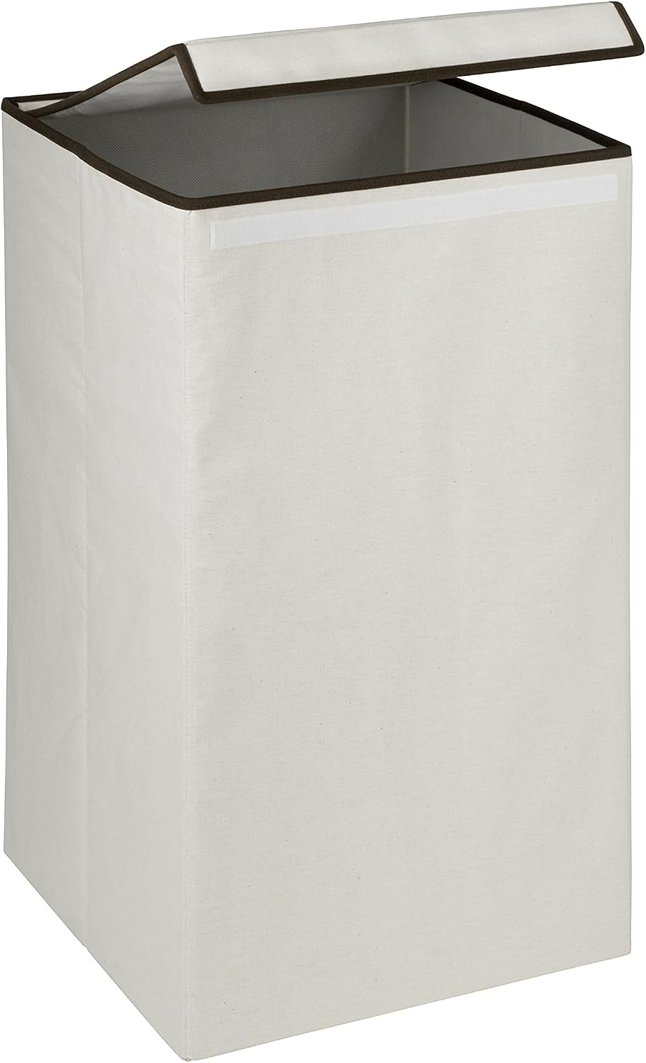 Honey-Can-Do Rectangular Collapsible Hamper with Lid, Natural