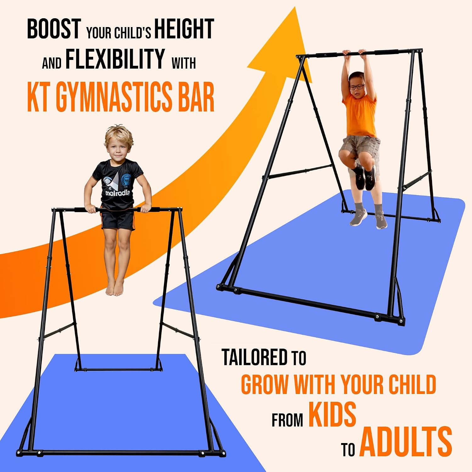 KHANH TRINH Foldable Pull Up Bar Stable Gymnastics Equipment Portable Aerial Yoga Stand Durable Frame For Hammock Chair