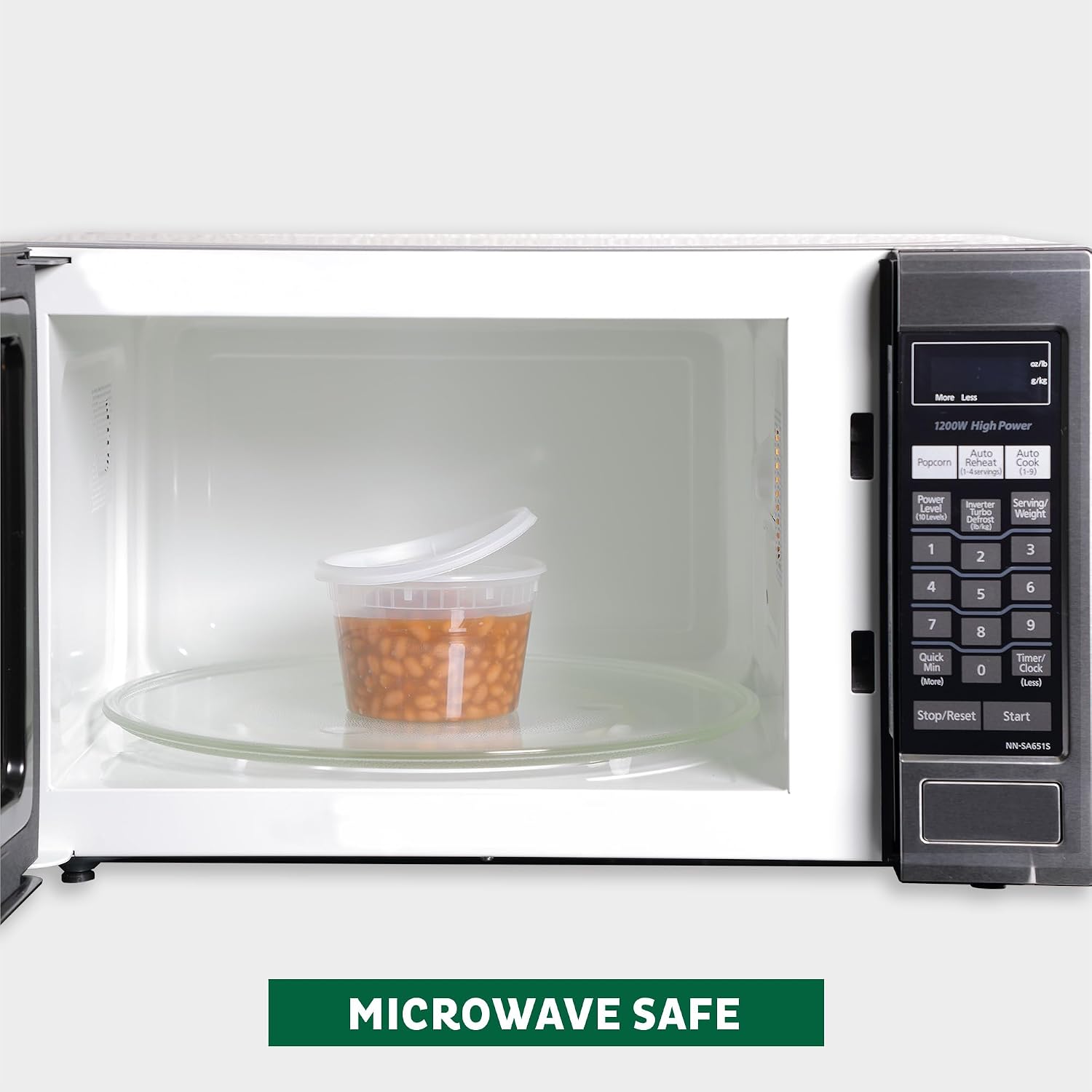 Freshware Food Storage Containers [24 Set] 32 oz Plastic Deli Containers with Lids, Slime, Soup, Meal Prep Containers | BPA Free | Stackable | Leakproof | Microwave/Dishwasher/Freezer Safe