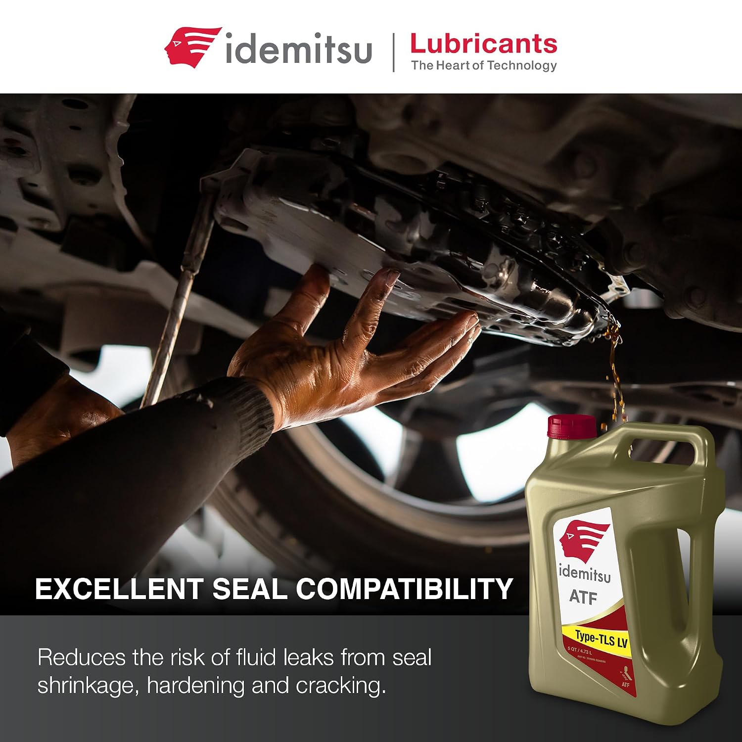 Idemitsu ATF Type TLS-LV (WS) Automatic Transmission Fluid for Toyota/Lexus/Scion - 1 Quart