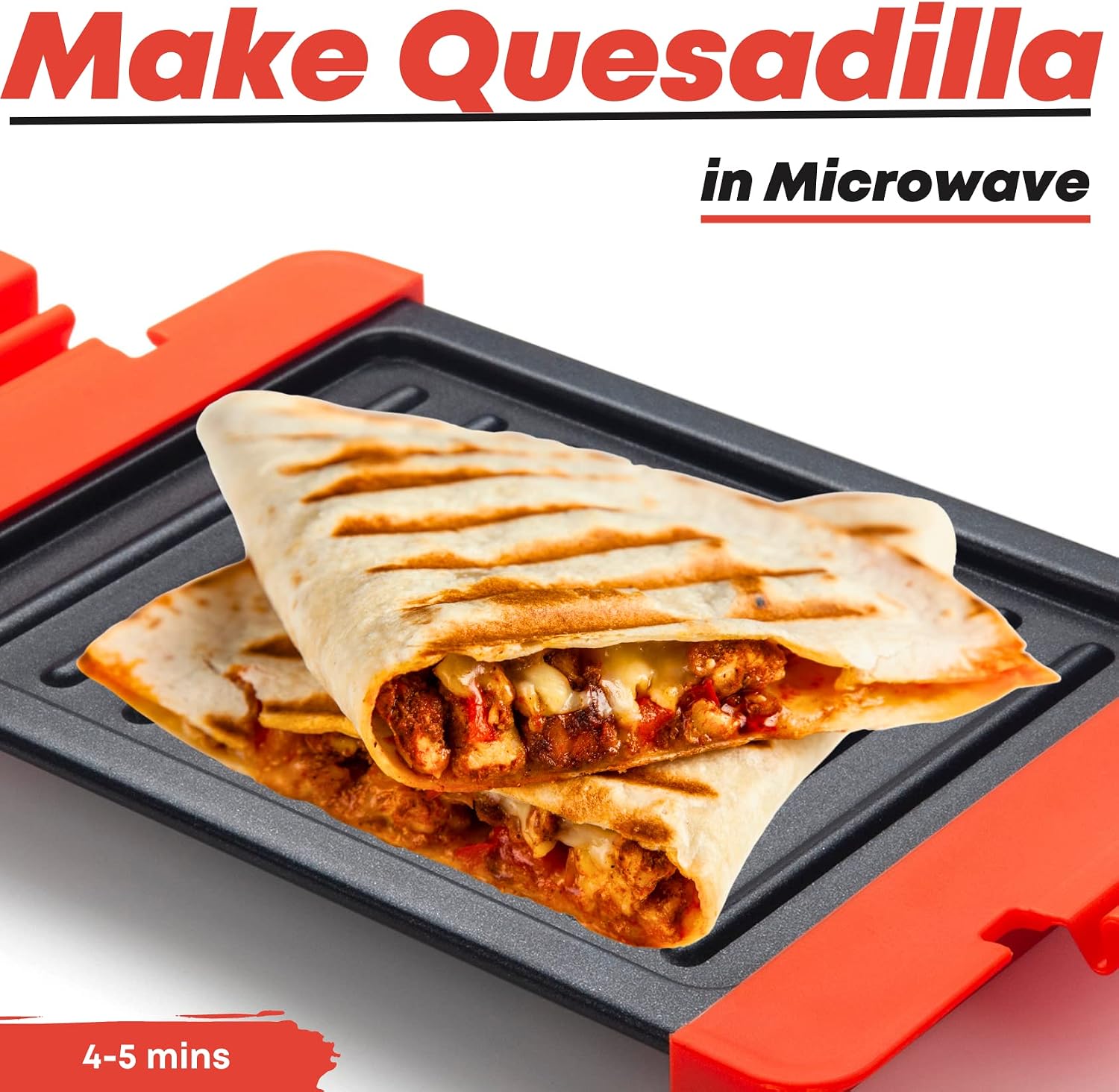 Maconee Microwave Sandwich maker | Microwave Grill Cheese Maker | Microwave Crisper Toaster Cookware | Panini Press | Cooking Fast and Dishwasher