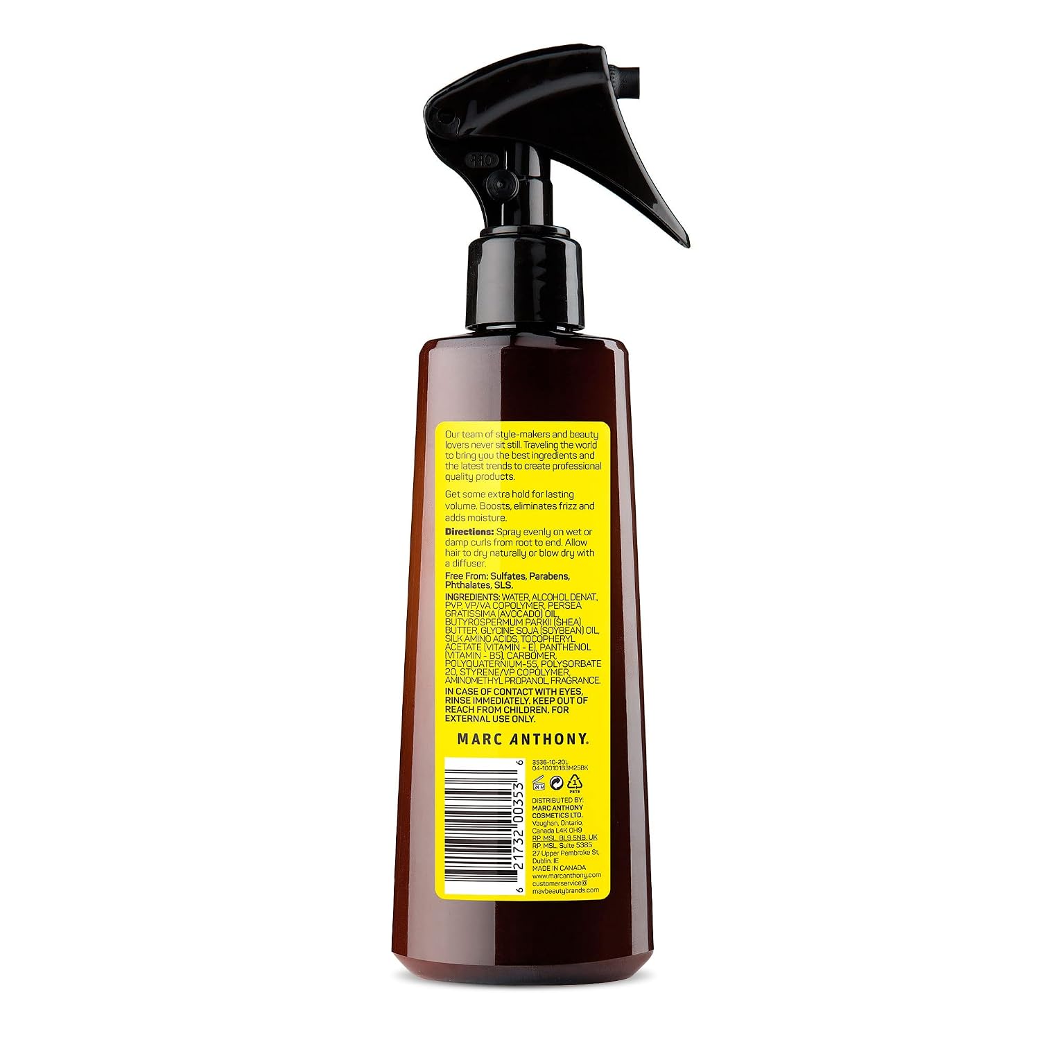 Marc Anthony Strictly Curls, Volumizing Hair Spray for Curly Hair