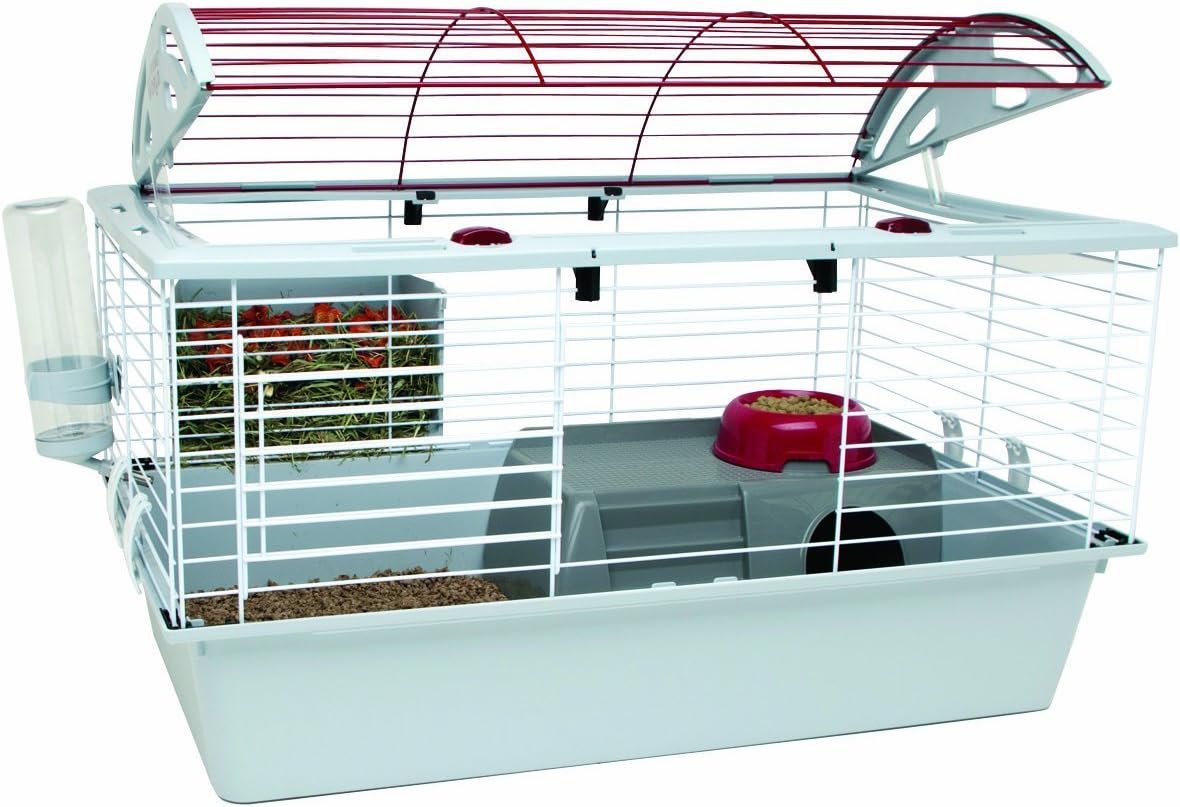 Living World - Deluxe Hybrid Habitat, X-Large | Rabbit, Guinea Pig, Chinchillas, and Small Animal Cage