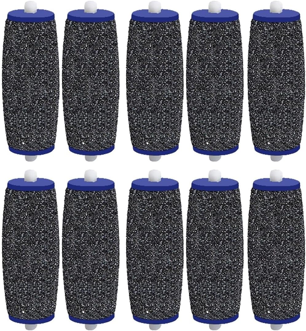 10 Pack Extra Coarse Replacement Rollers for Amope Pedi Refills Electronic Perfect Foot File Pedi Hard Skin Remover Refills