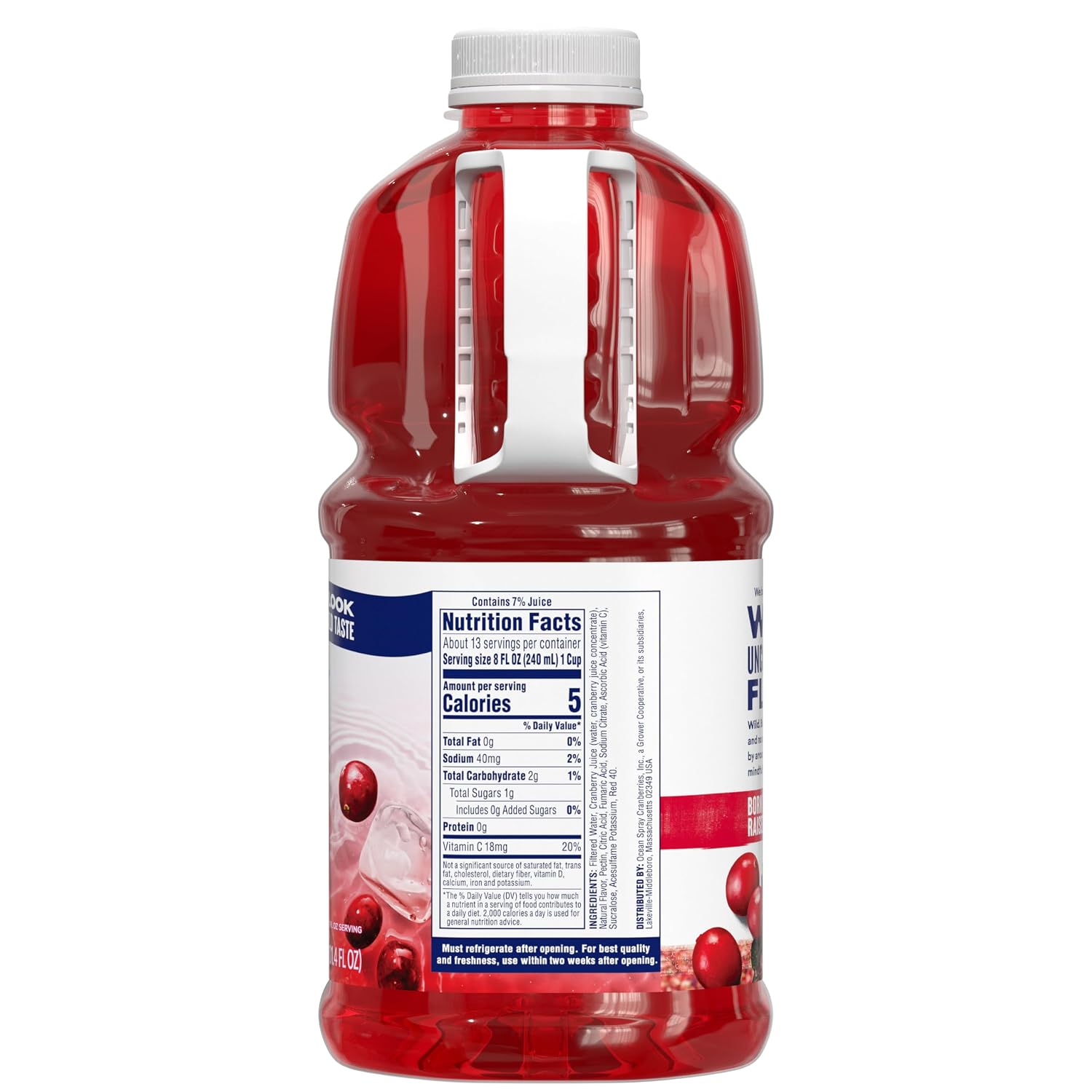 Ocean Spray® Cran50™ Cranberry Juice Drink, 64 Fl Oz Bottle (Pack of 1)