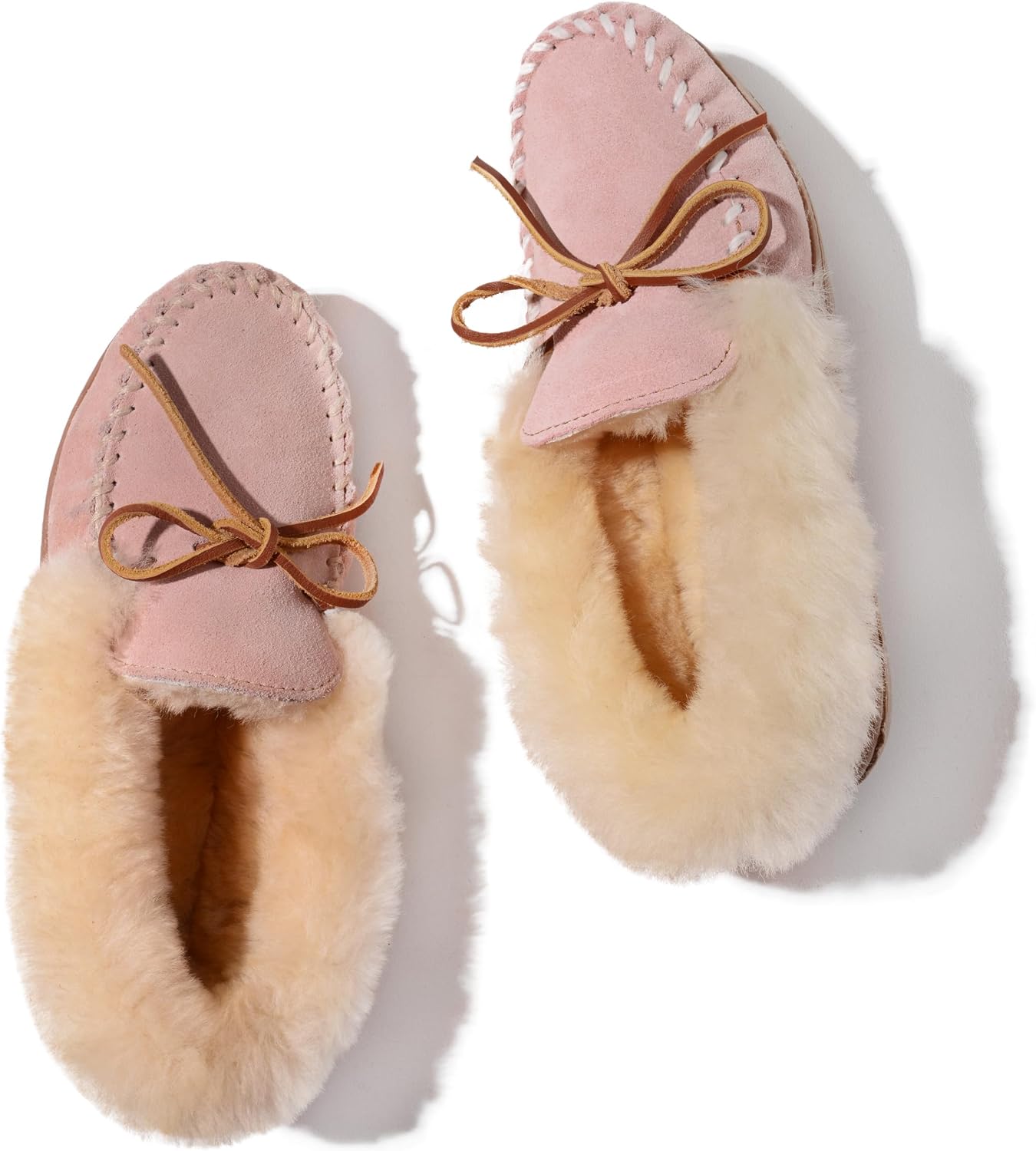Minnetonka Women's Alpine Sheepskin Moccasin Slippers