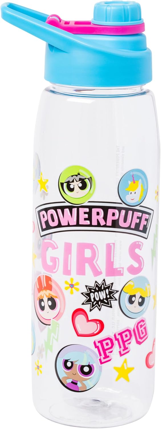 Silver Buffalo Pokémon Skate Graffiti, Water Bottle, 28oz
