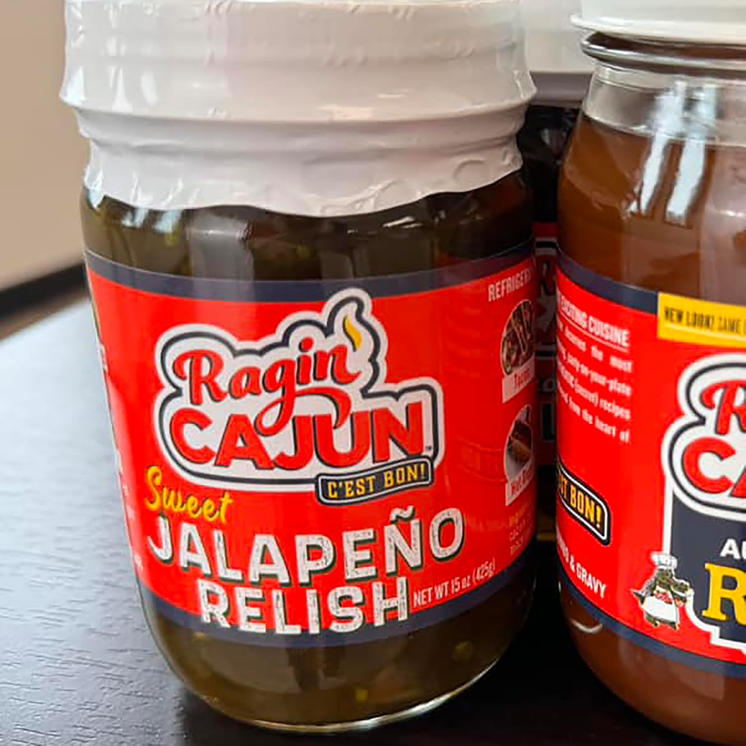 Ragin' Cajun Candied Jalapeno Slices, 12 fl oz - Pack of 2