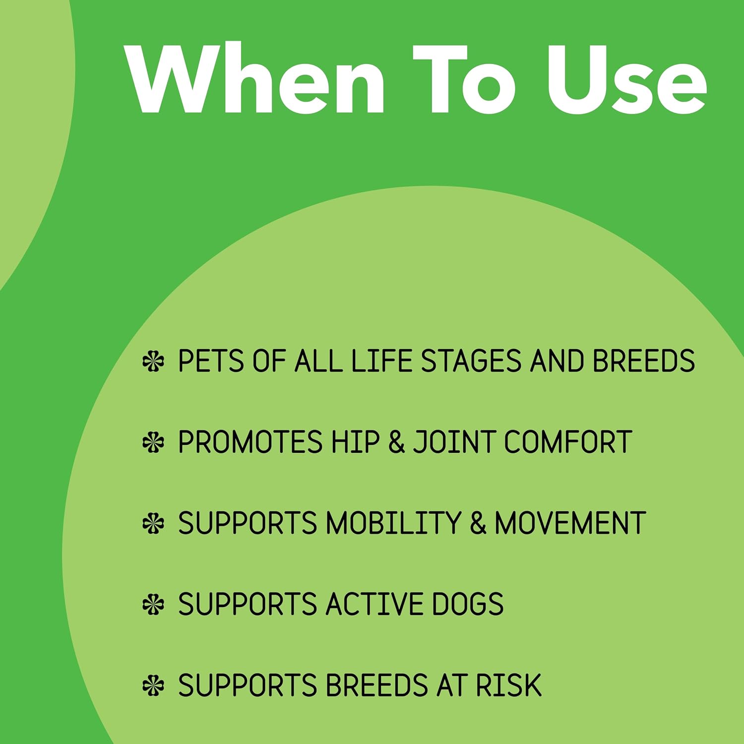 InClover Connectin Hip and Joint Supplement for Dogs - Glucosamine, Chondroitin and Hyaluronic Acid - Soft Chews for Dog Joint Mobility and Comfort Support - 100 Count
