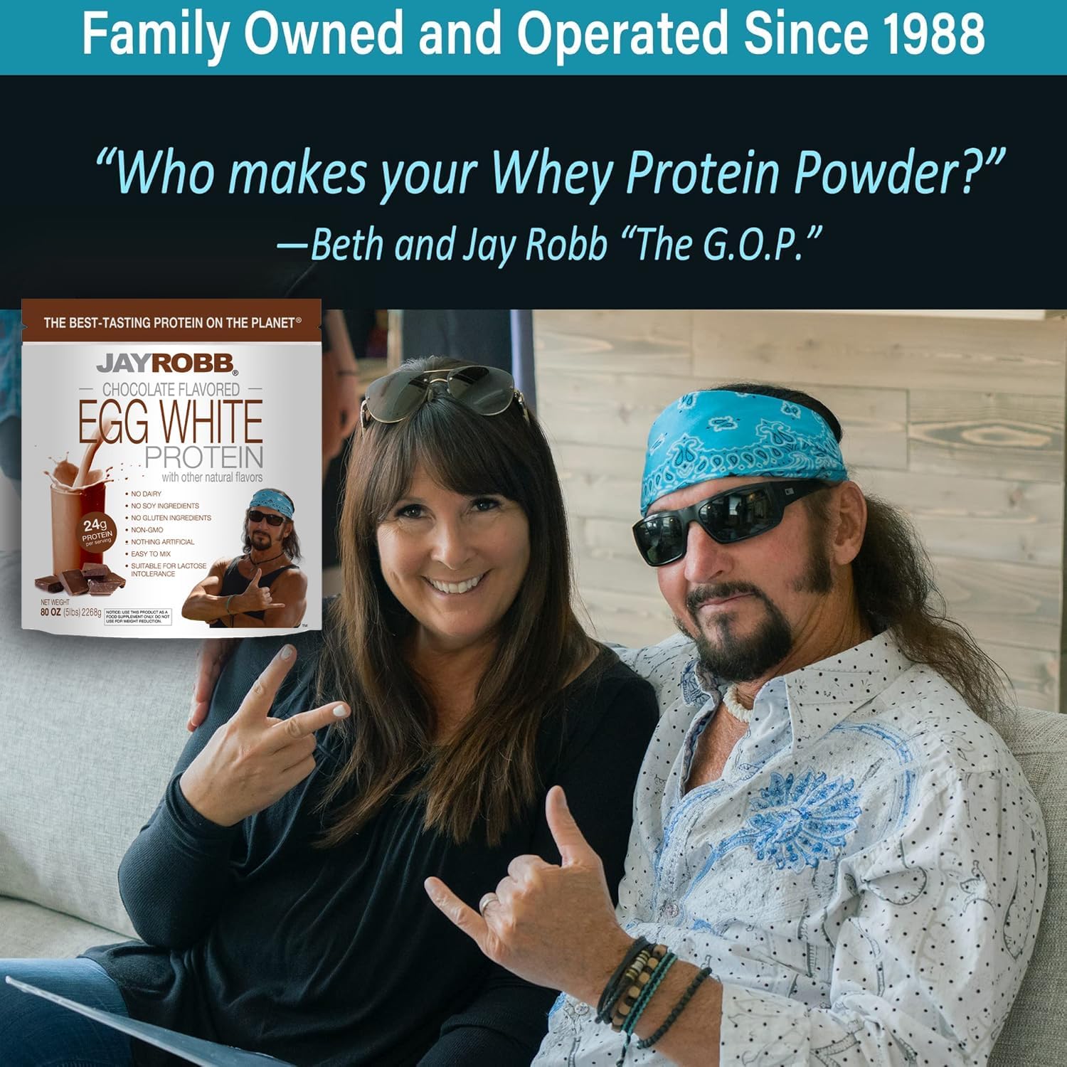 JAYROBB Vanilla Egg White Protein 24 oz, 1.5 Pound Bag