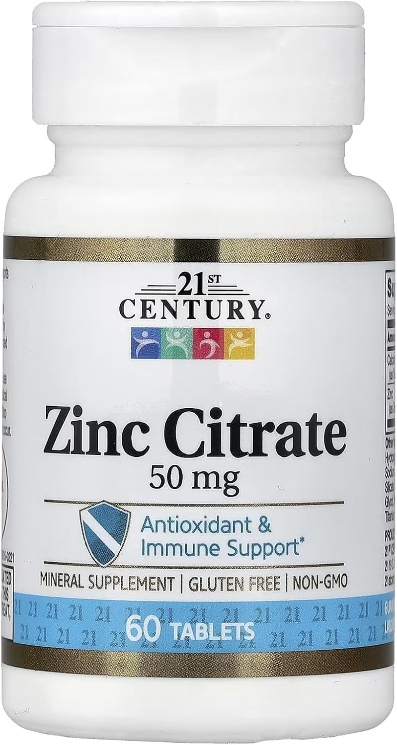 21st Century Calcium 1000mg Plus D3 Tablets, Bone Health, 90 Count | Calcium 1000 mg with Vitamin D3 20 mcg (800 IU), Bone Strength & Density Support, Daily Supplement for Men & Women