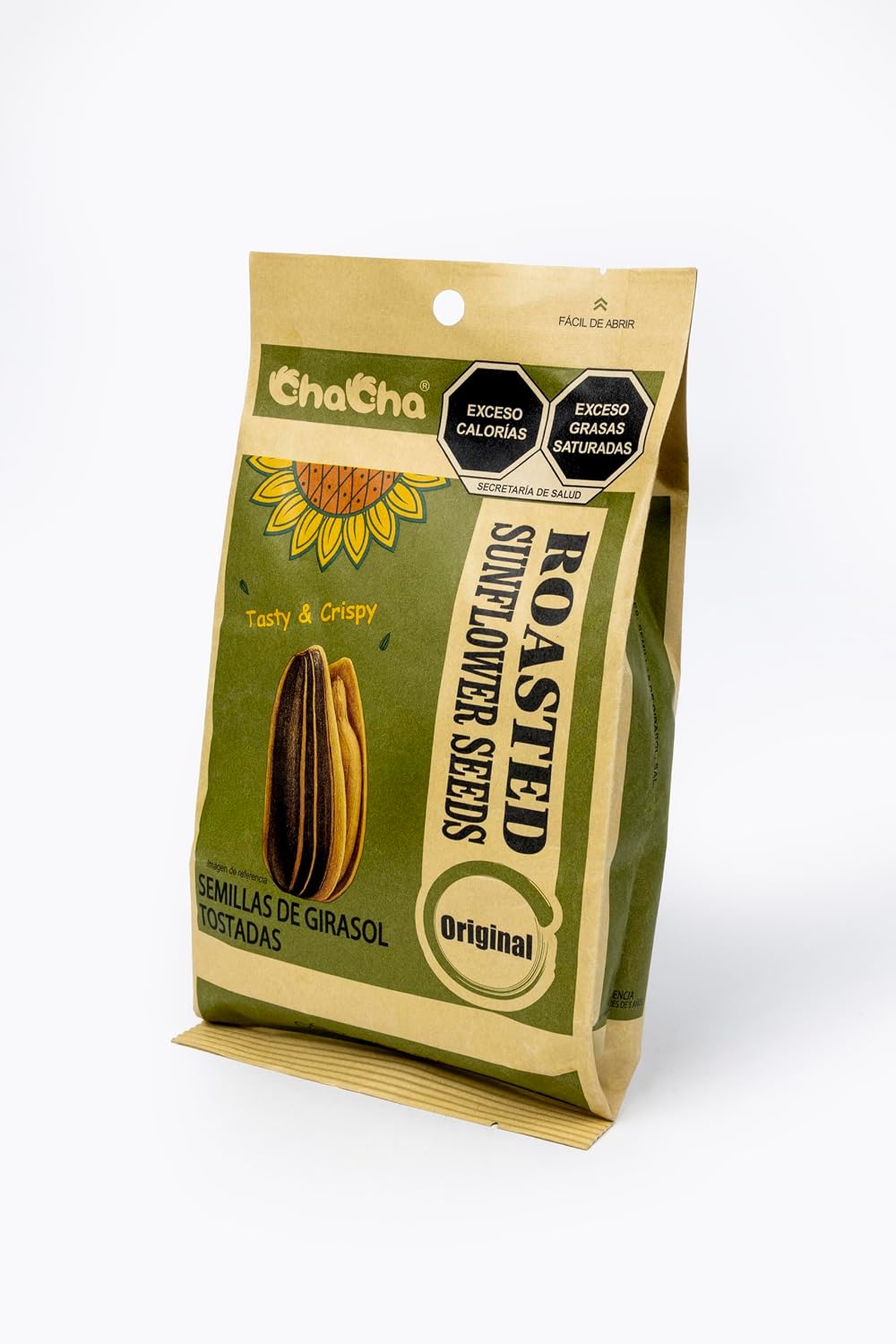 ChaCha Natural Roasted Sunflower Seeds (3 Pack, Total of 750g)