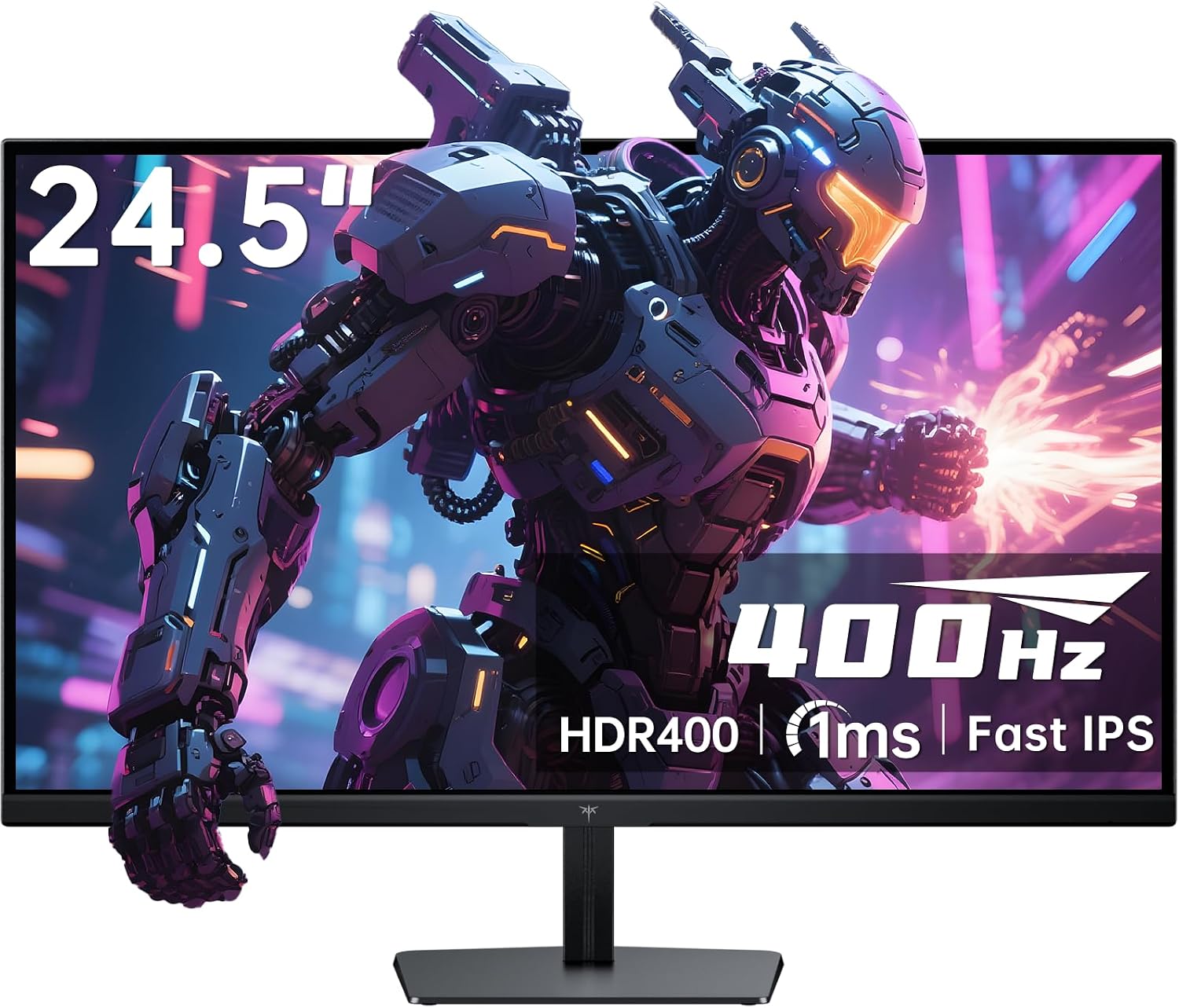 KTC 24.5 Inch Gaming Monitor, 180Hz OC 200Hz Monitor FHD, Fast IPS, H25T7 | 1080P Monitors 1ms, 128% sRGB HDR10, Adaptive Sync, HDMI DP, VESA Tilt Adjustable for Xbox PS5 Switch, HDMI Cable Inc.