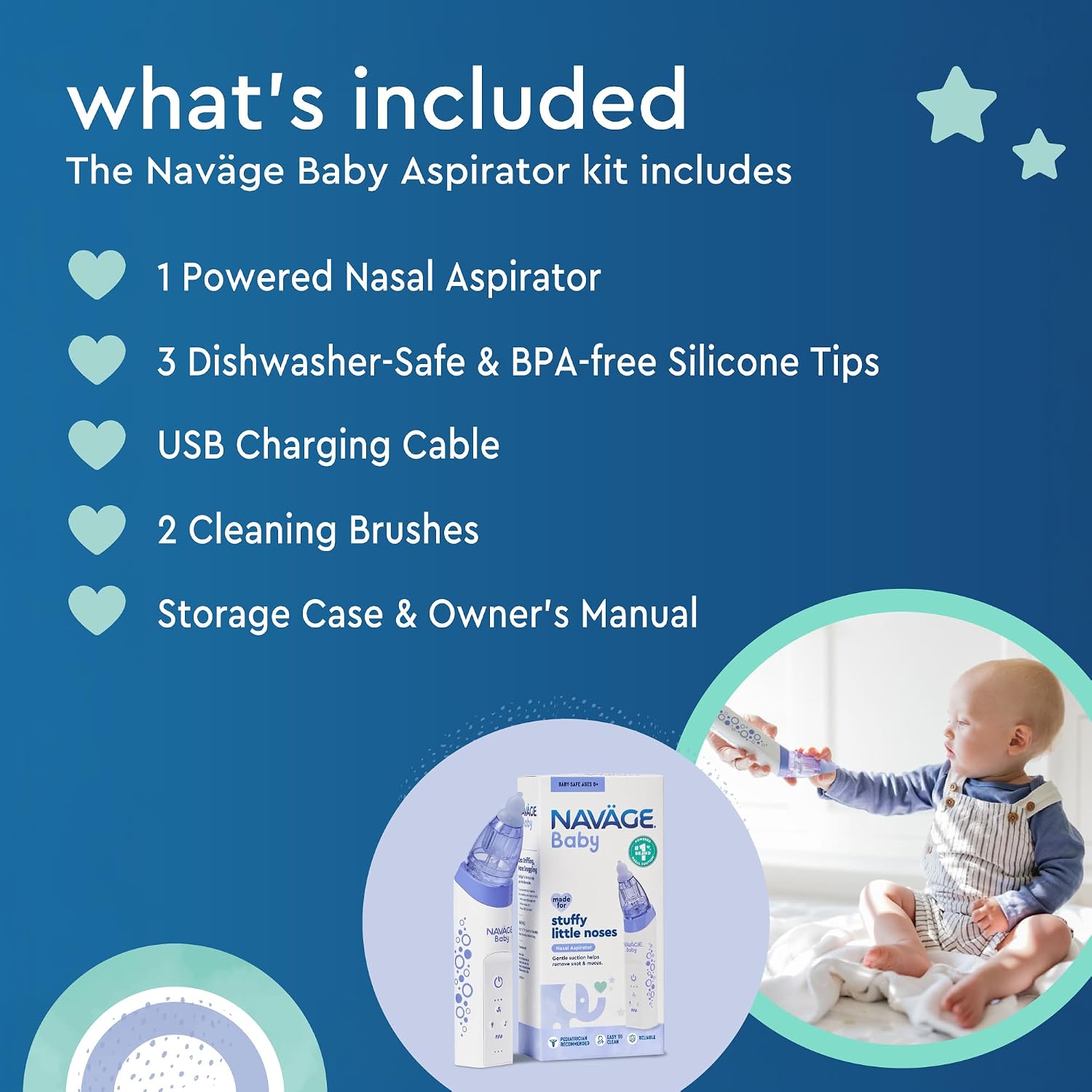 NAVAGE® Baby Nasal Aspirator, Lights & Lullabies