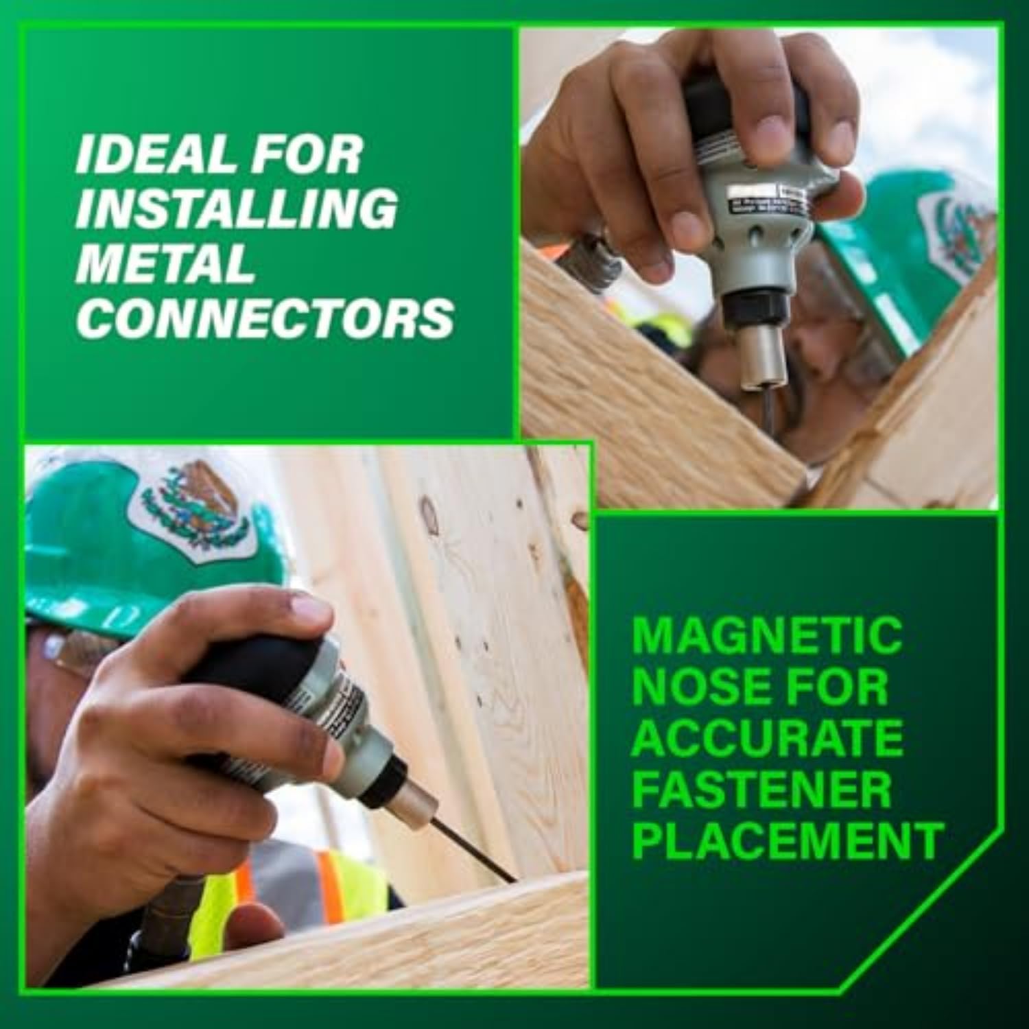 Metabo HPT Palm Nailer, Magnetic Nose 360° Swivel, Joist Hangers, NH90AB