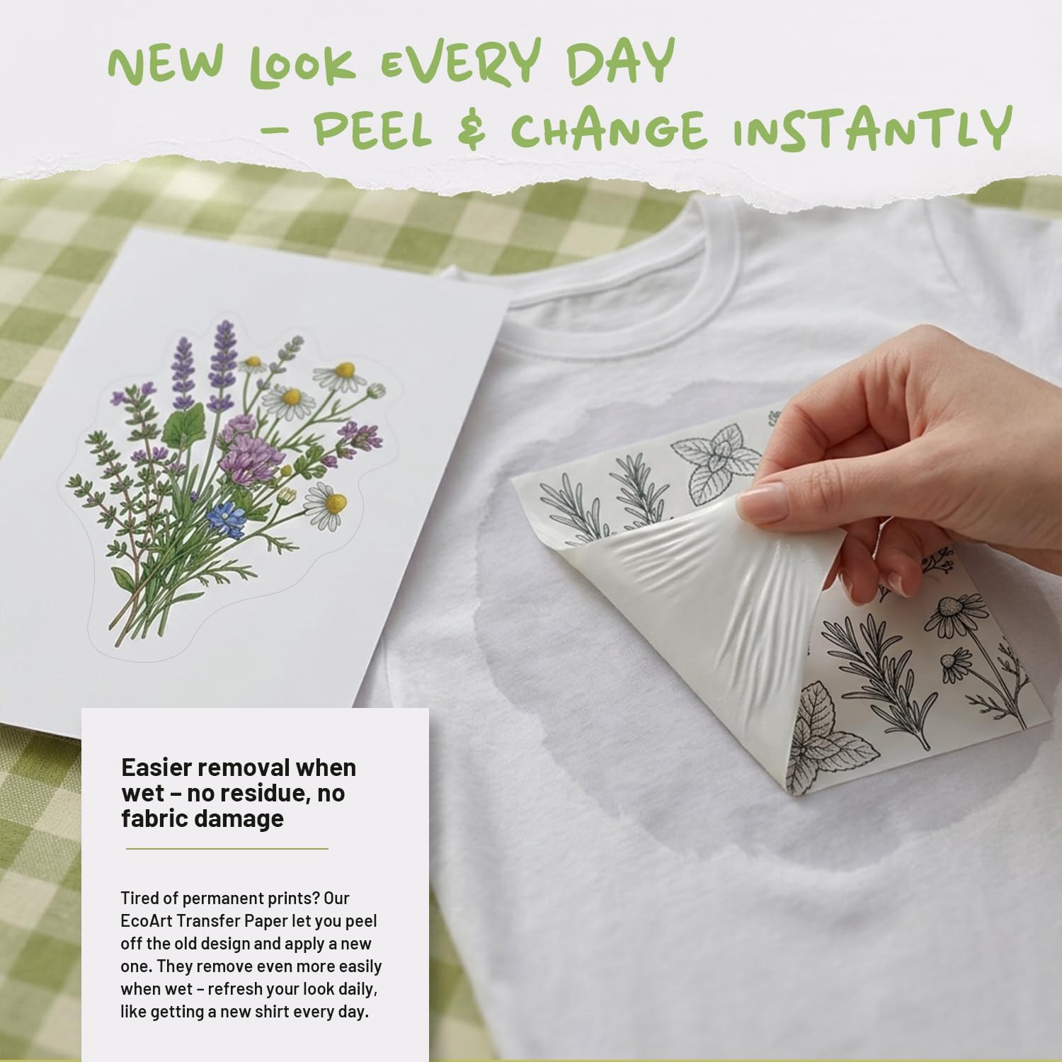 TransOurDream Heat Transfer Paper for T Shirts (20 Sheets