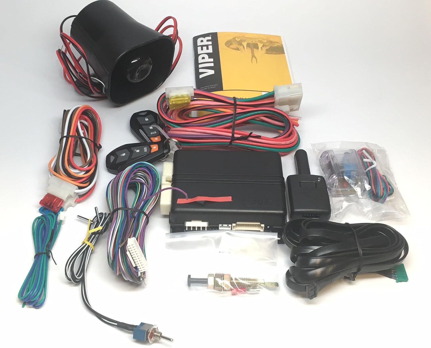 Viper 5105V Remote Car Starter & Alarm 1-Way TWO 4-Button Remotes & Directed DB3 XPressKit DEI Databus ALL Combo Bypass / Door Lock Interface Bundle