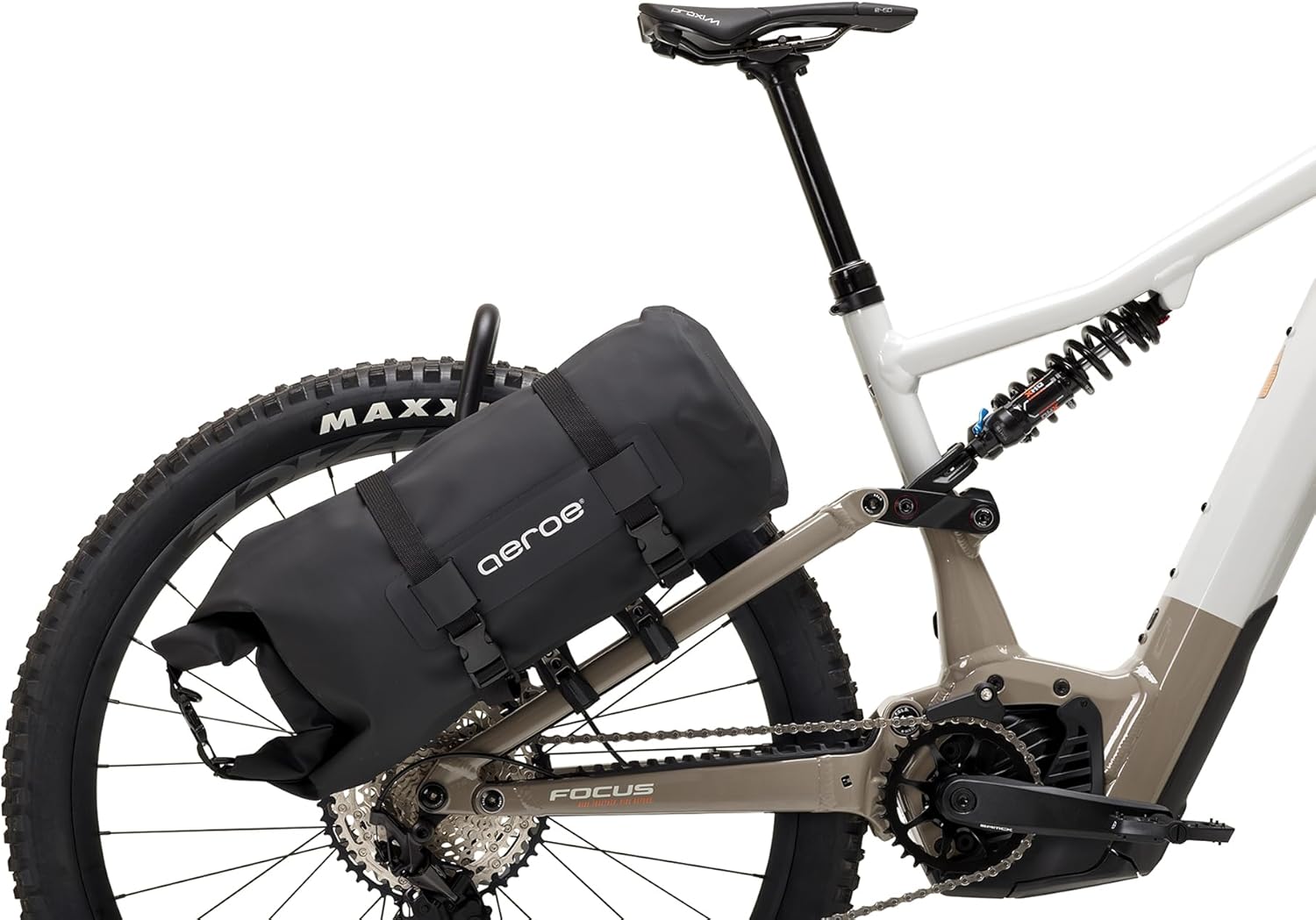 AEROE Spider Rear Bike Rack, Easy Install & Use, Fits All Mountain Bikes incl. E MTB, Gravel Bikes and Electric Bikes