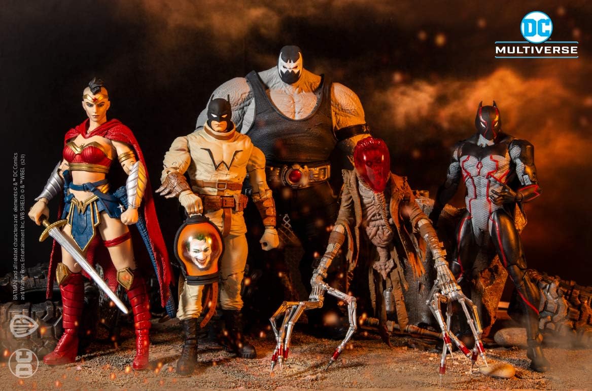 McFarlane Toys - DC Build-A 7 Figures Wave 3 - Last Knight On Earth - Batman