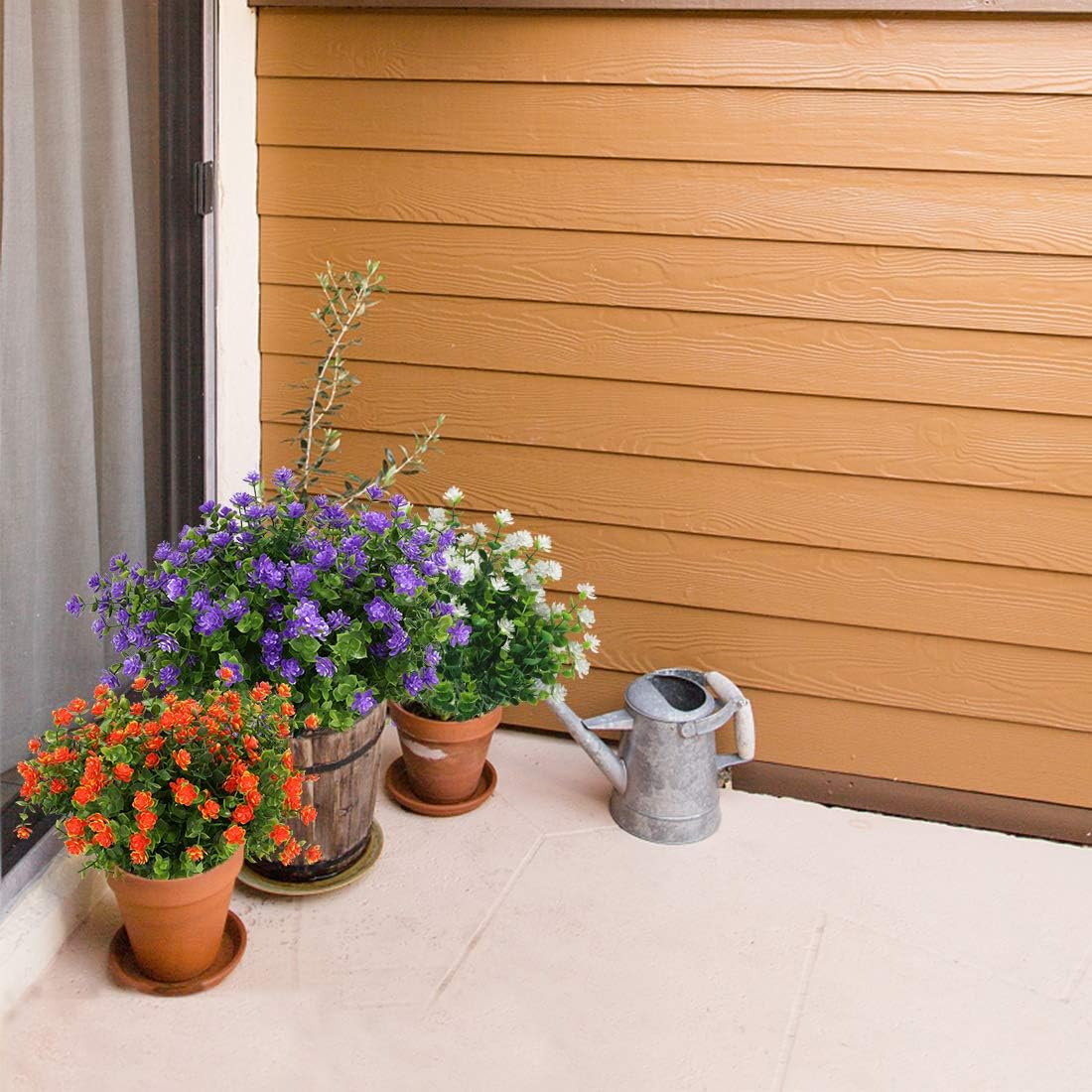6 Bundles Artificial Flowers