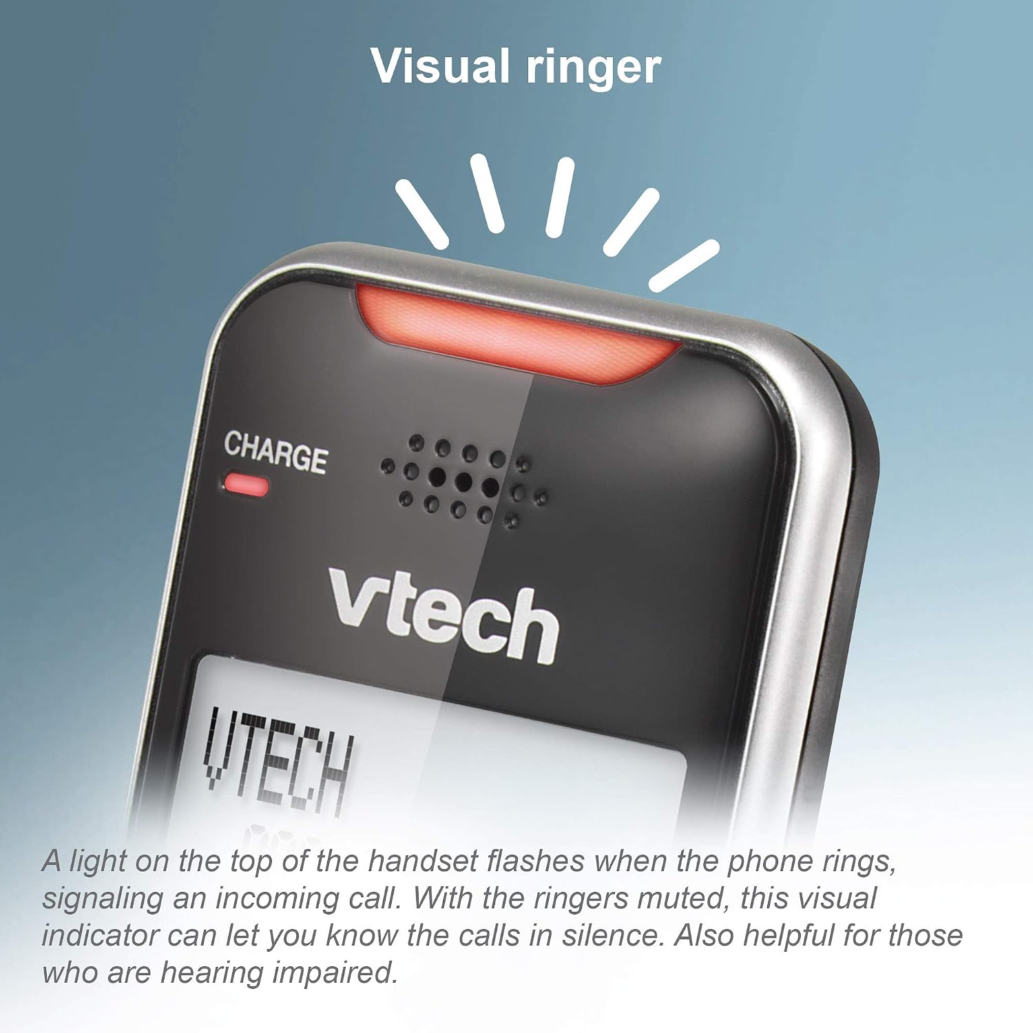 VTech VS112-27 2 Handset Cordless Phone with Answering Machine, Call Blocking, Caller ID, Intercom and Connect to Cell