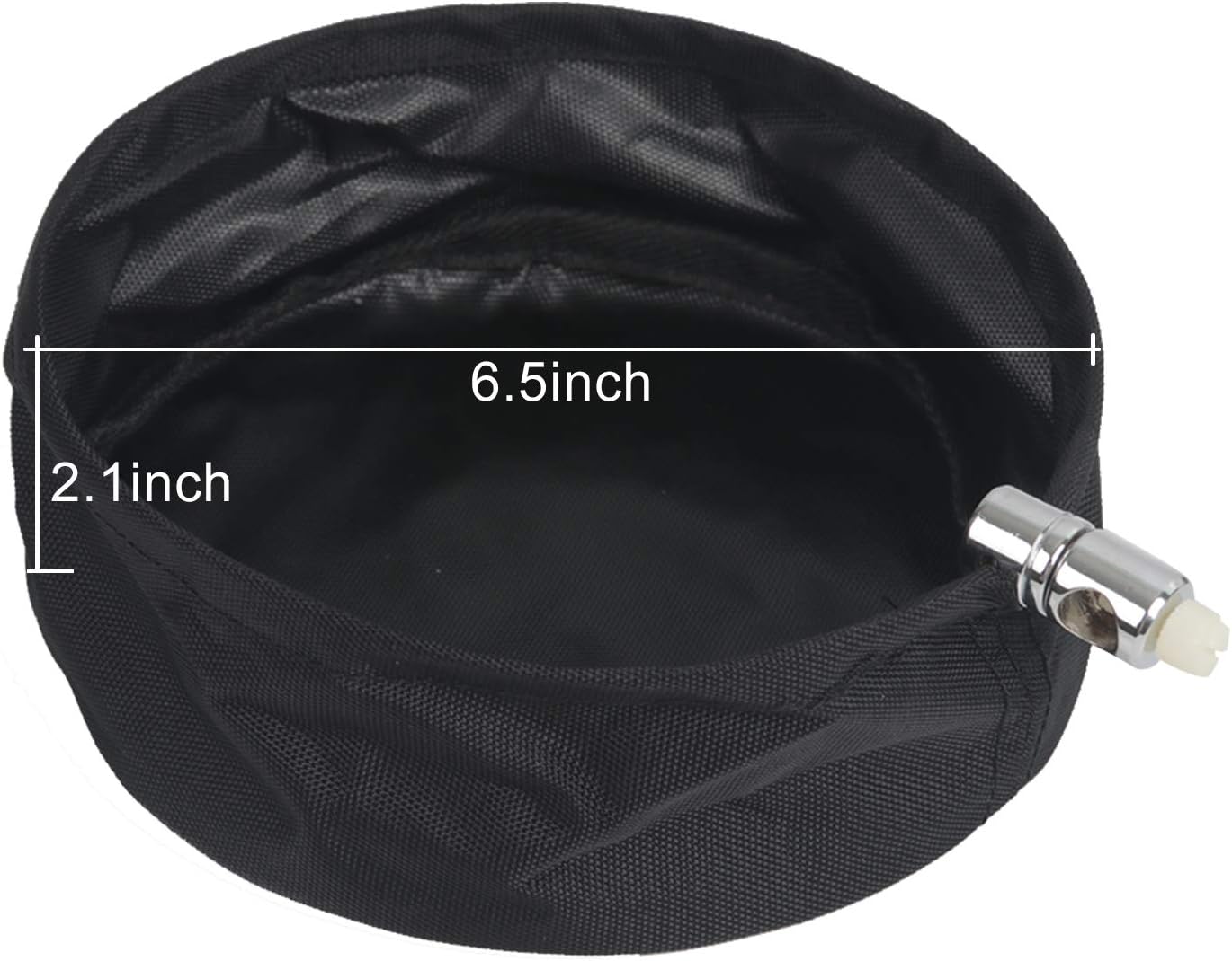 M MAXIMUMCATCH Maxcatch Fly Tying Waste Basket with Magnetic Quick Release- Fits Most Fly Tying Vises for Easy Cleanup