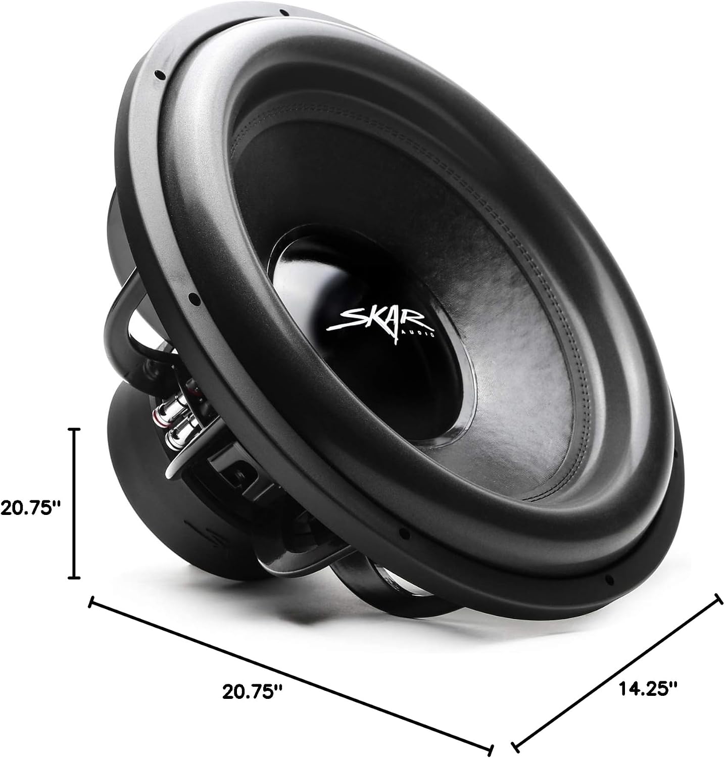 Skar Audio EVL-15 D2 15" 2500 Watt Max Power Dual 2 Ohm Car Subwoofer